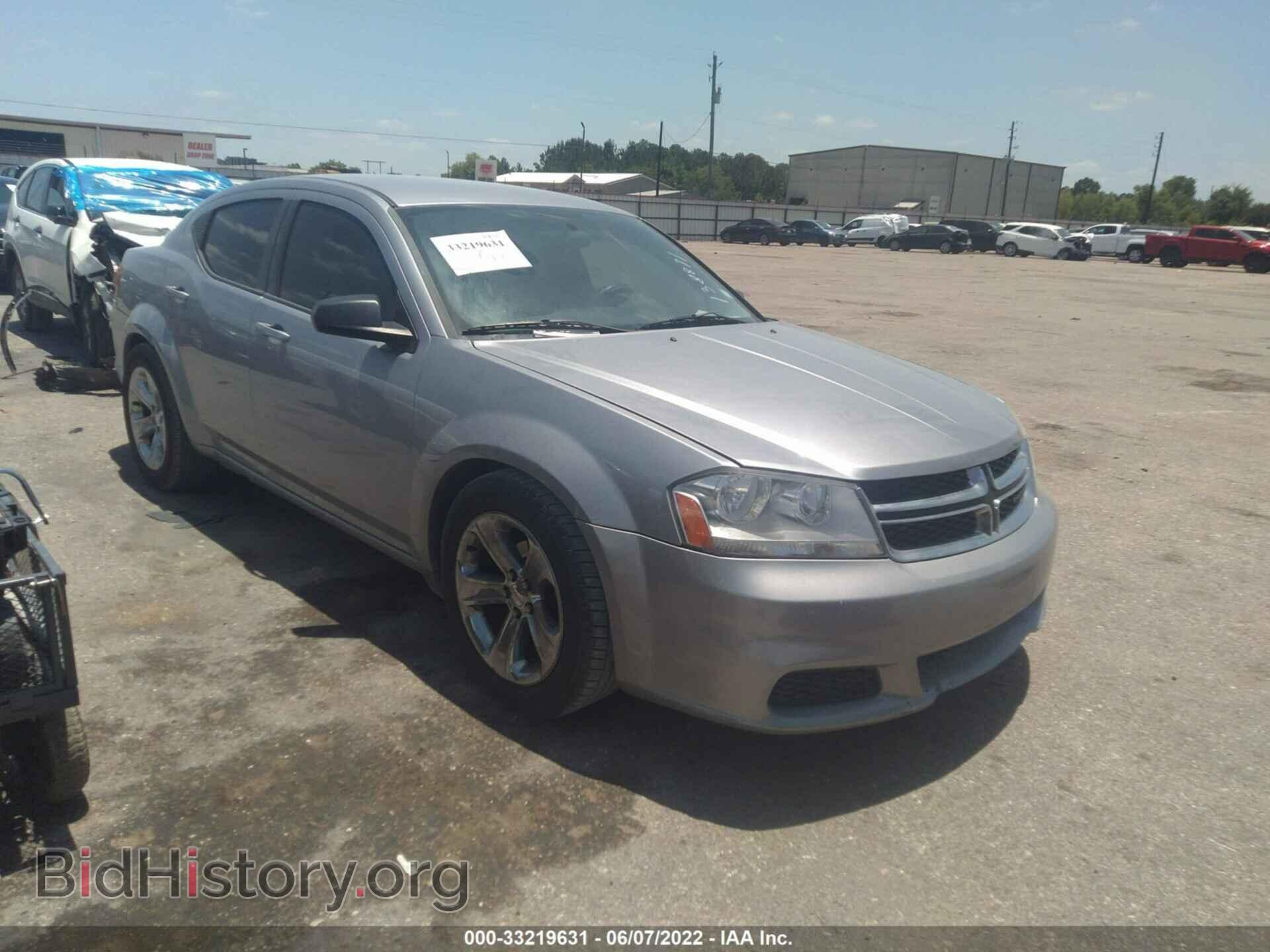 Фотография 1C3CDZAB2EN138871 - DODGE AVENGER 2014