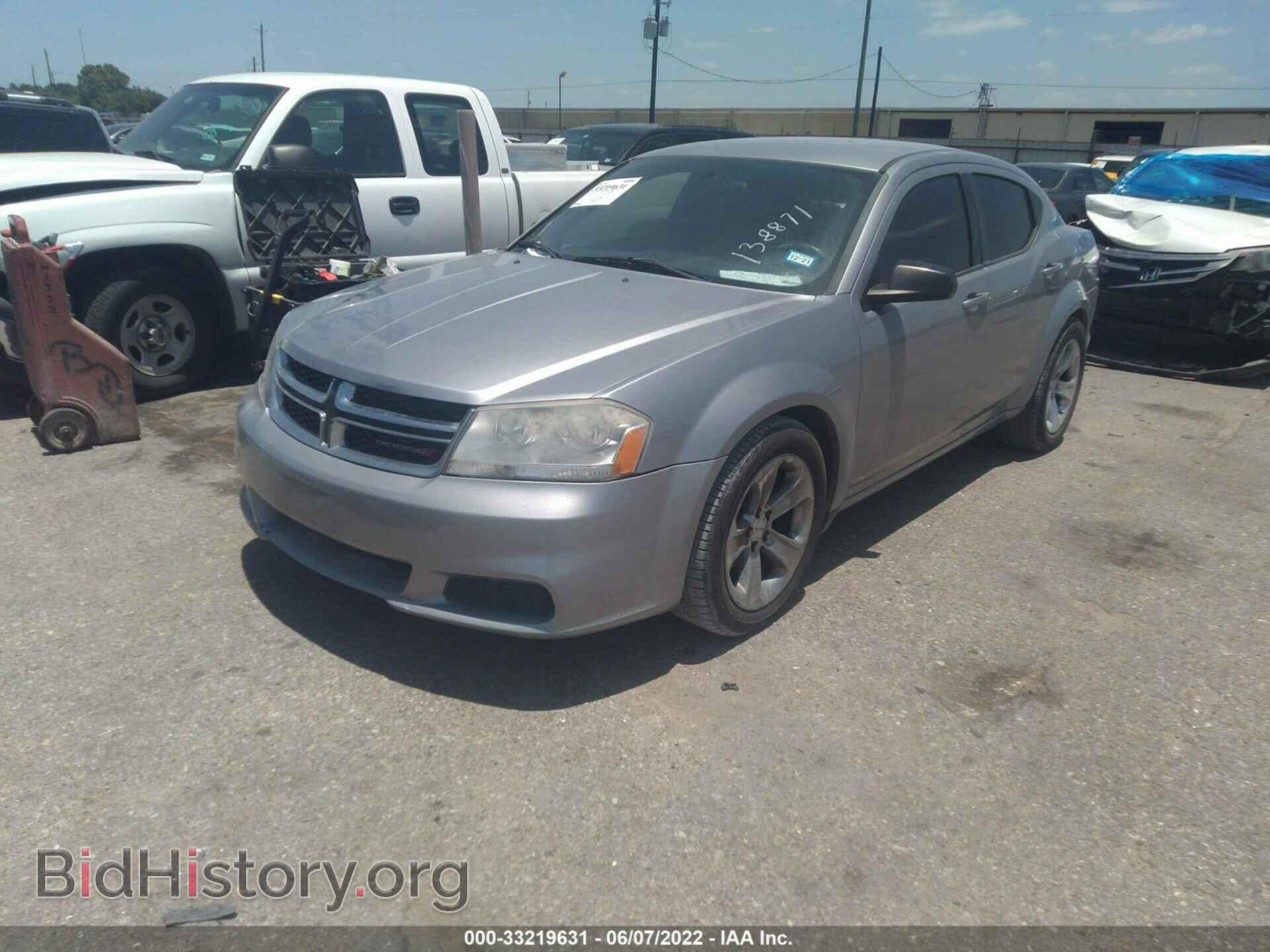 2014 DODGE AVENGER - VIN: 1C3CDZAB2EN138871 - Фото 2