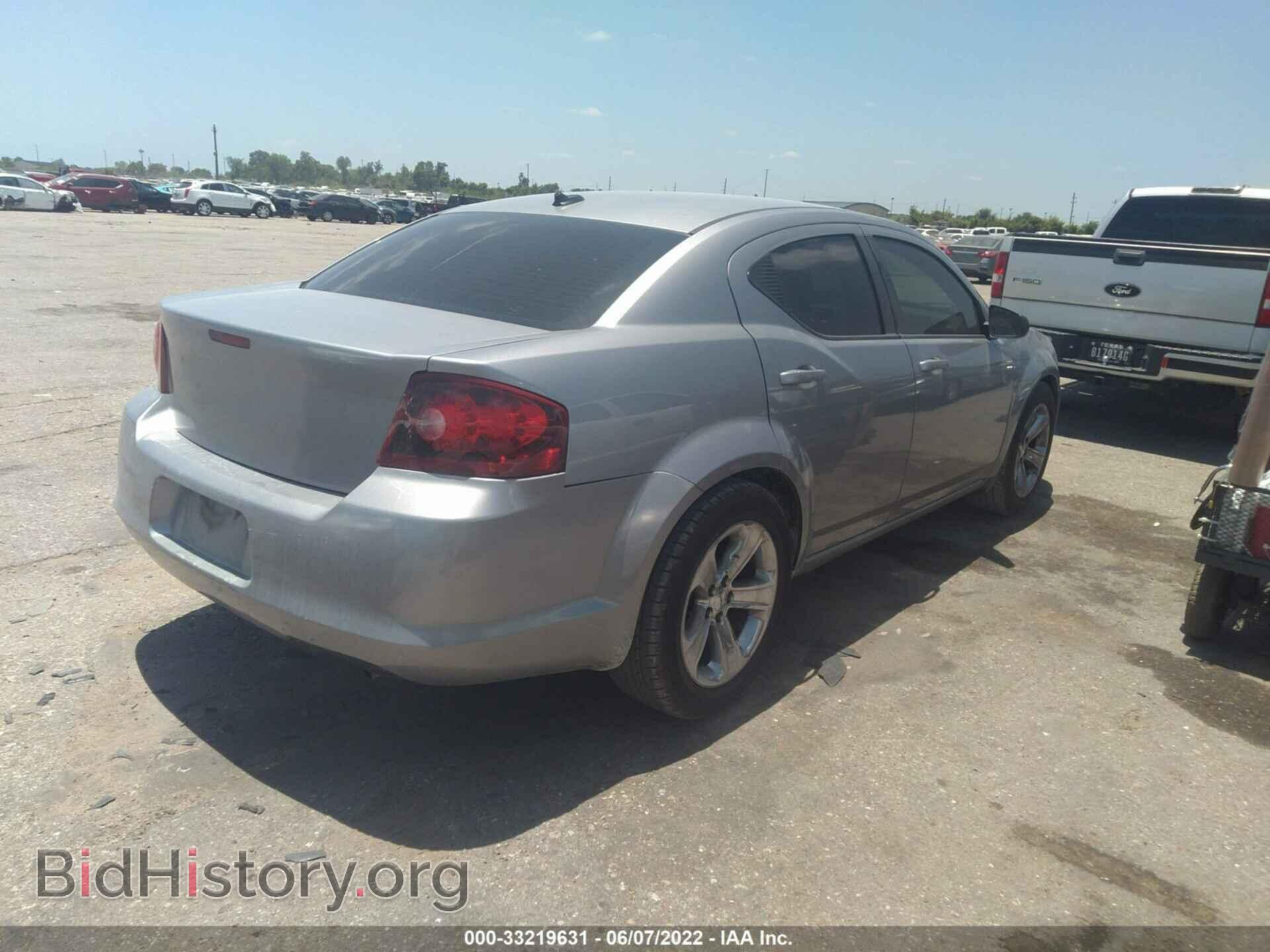 2014 DODGE AVENGER - VIN: 1C3CDZAB2EN138871 - Фото 4