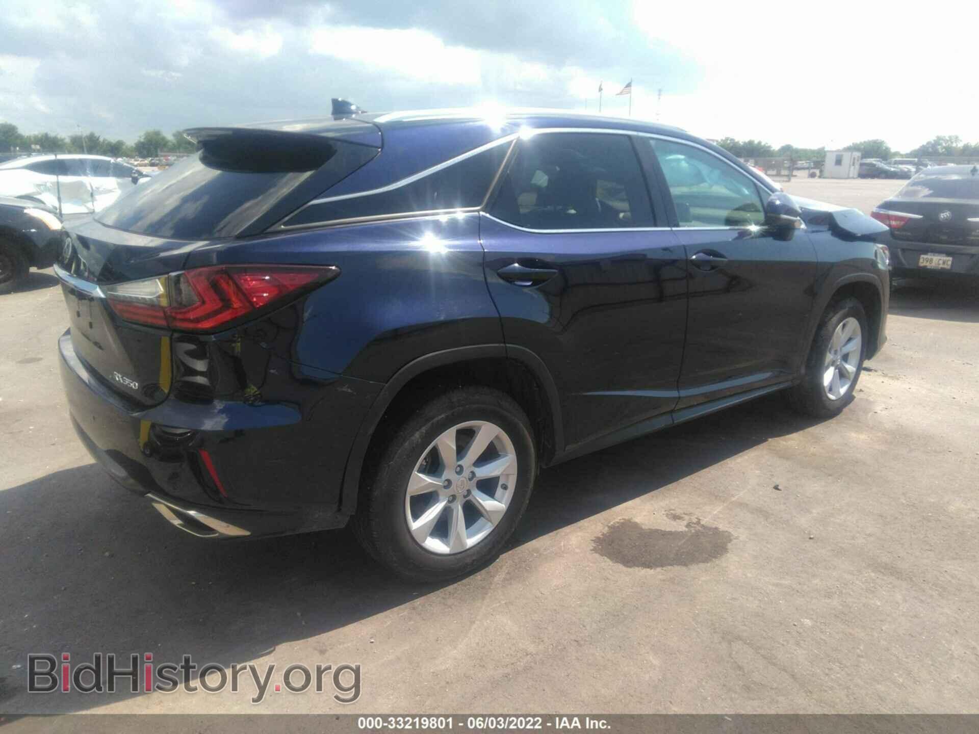 2016 LEXUS RX 350 - VIN: 2T2ZZMCAXGC012807 - Фото 4
