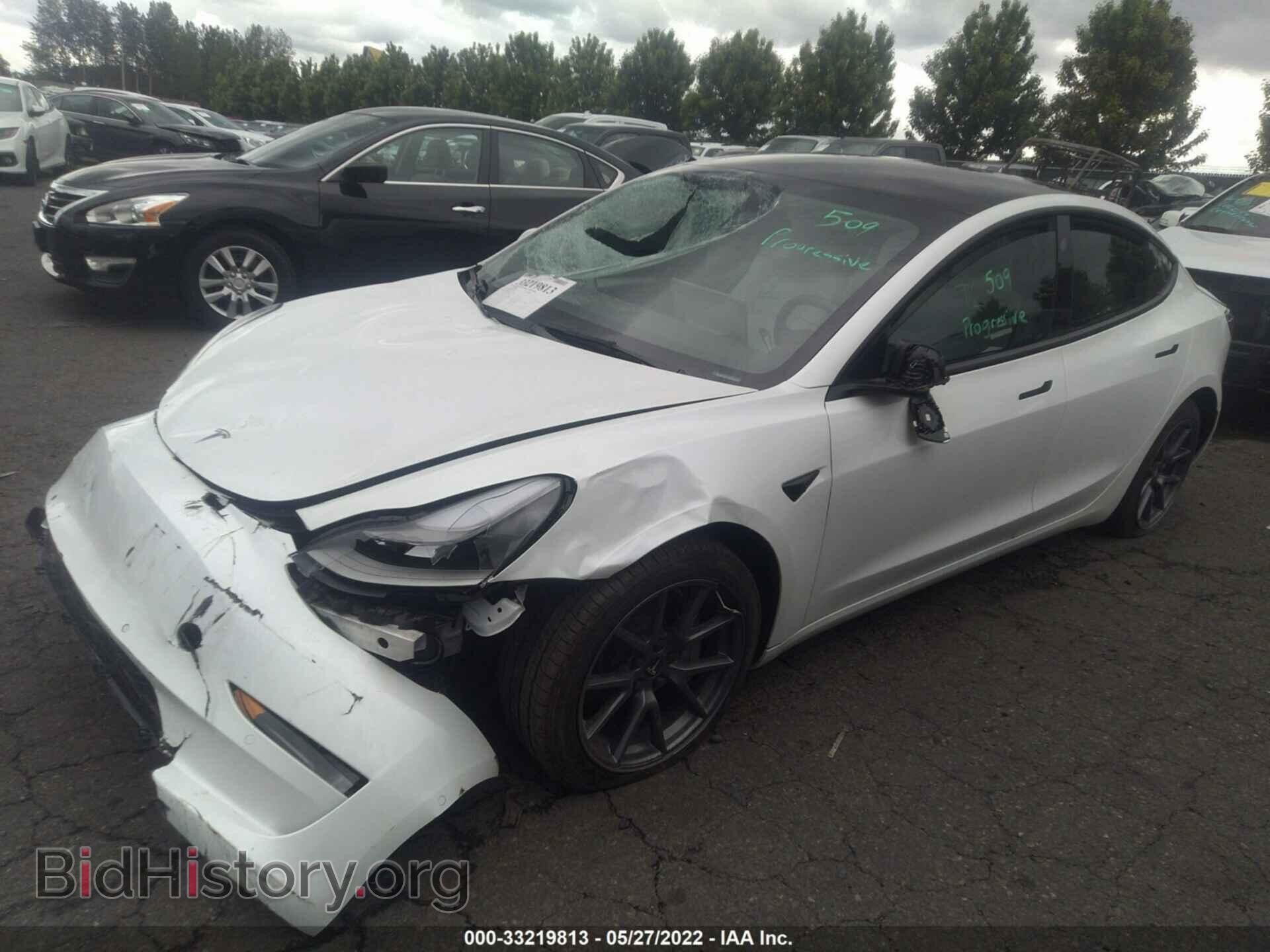 2022 TESLA MODEL 3 - VIN: 5YJ3E1EB2NF123340 - Фото 2