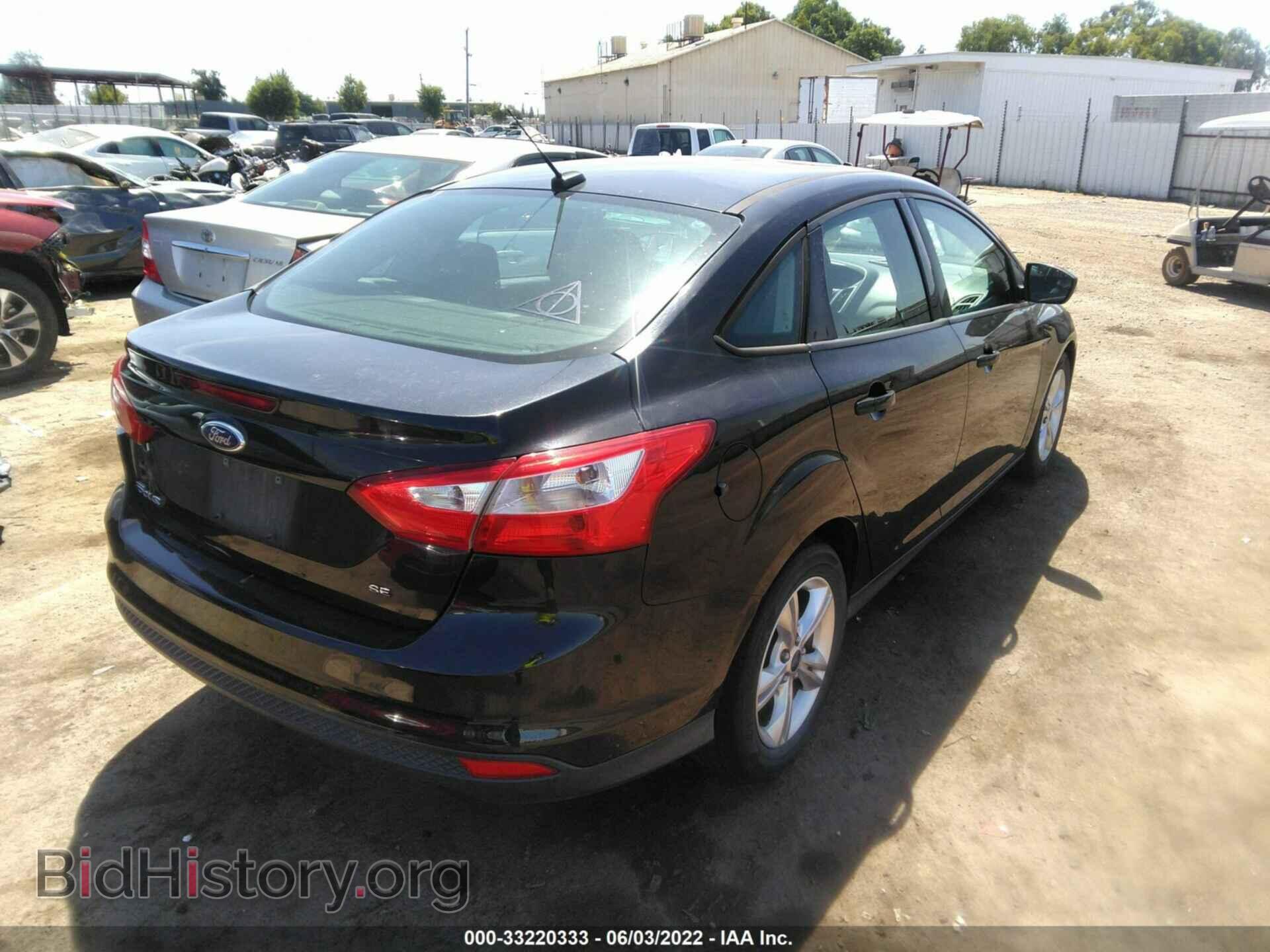 2013 FORD FOCUS - VIN: 1FADP3F20DL302292 - Фото 4