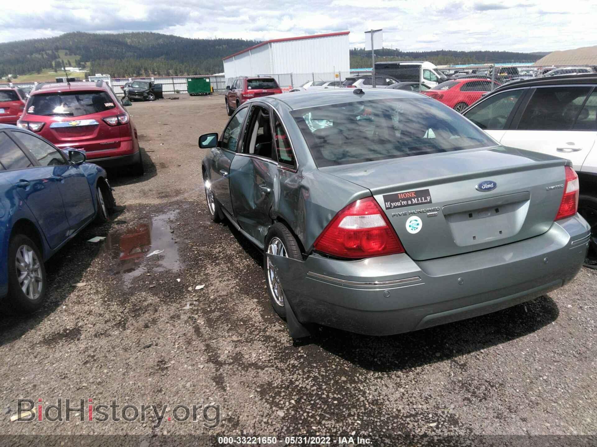 2007 FORD FIVE HUNDRED - VIN: 1FAHP28157G119435 - Фото 3