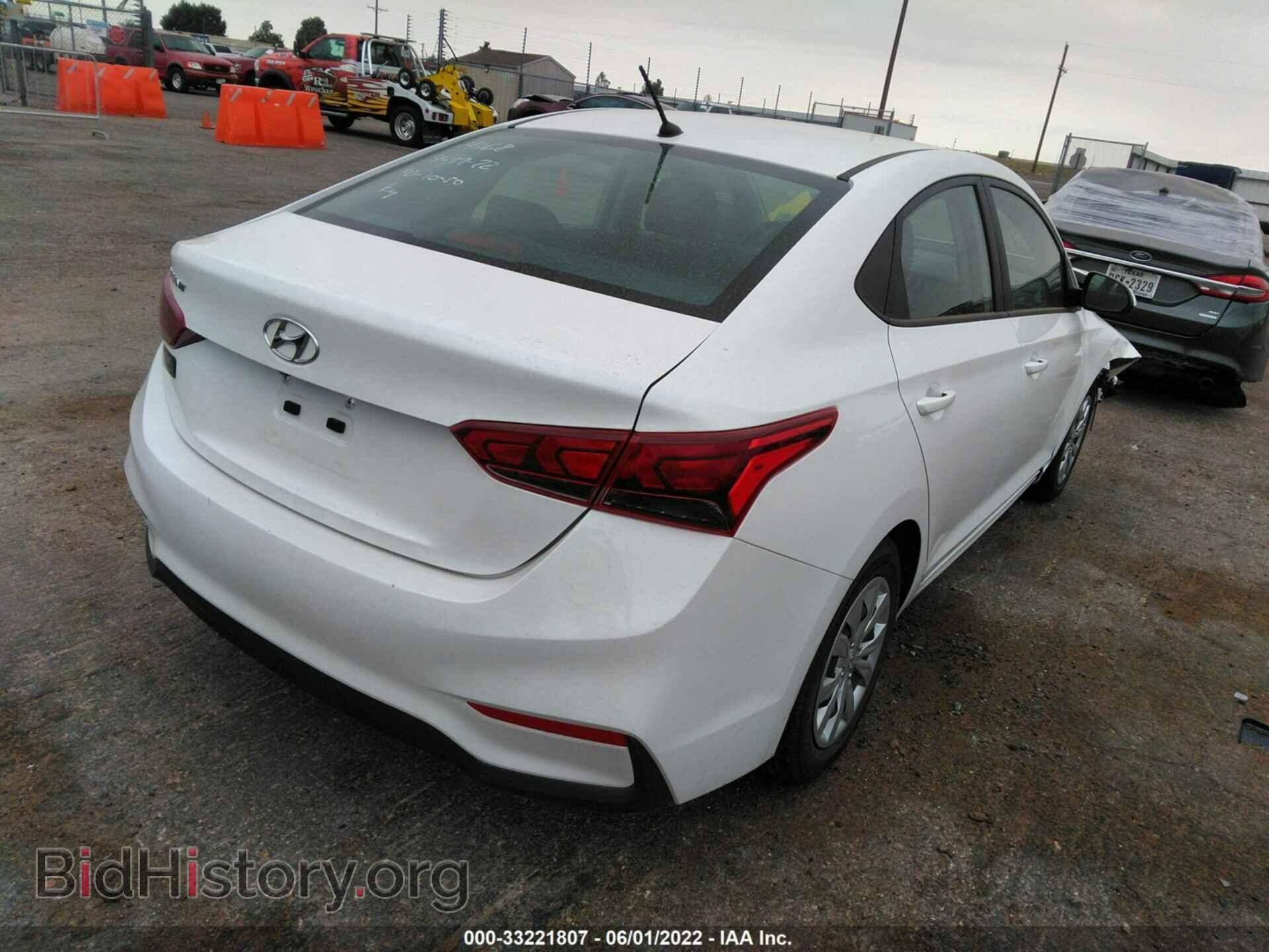 2021 HYUNDAI ACCENT - VIN: 3KPC24A66ME134168 - Фото 4