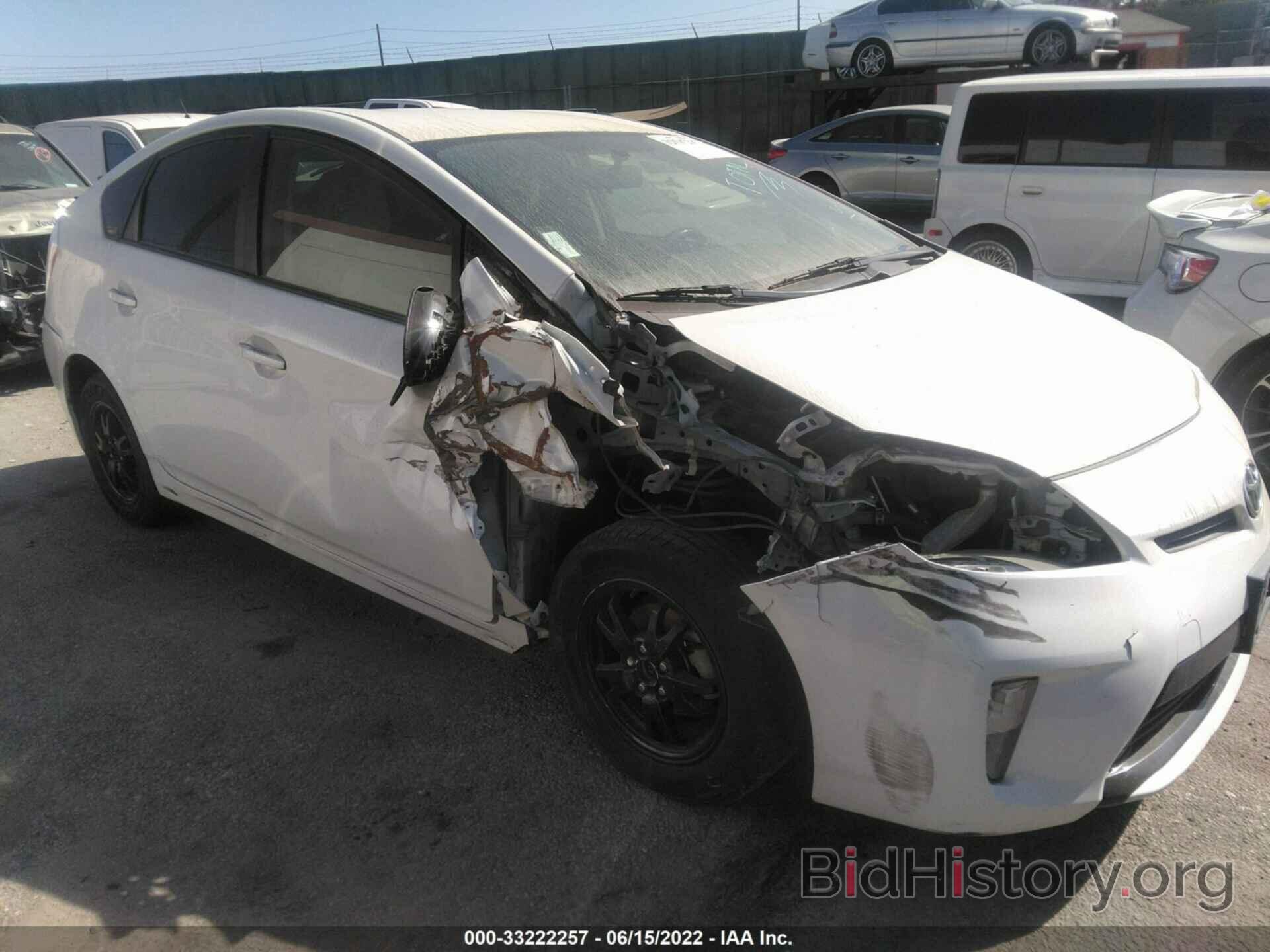 Photo JTDKN3DU5F1909539 - TOYOTA PRIUS 2015