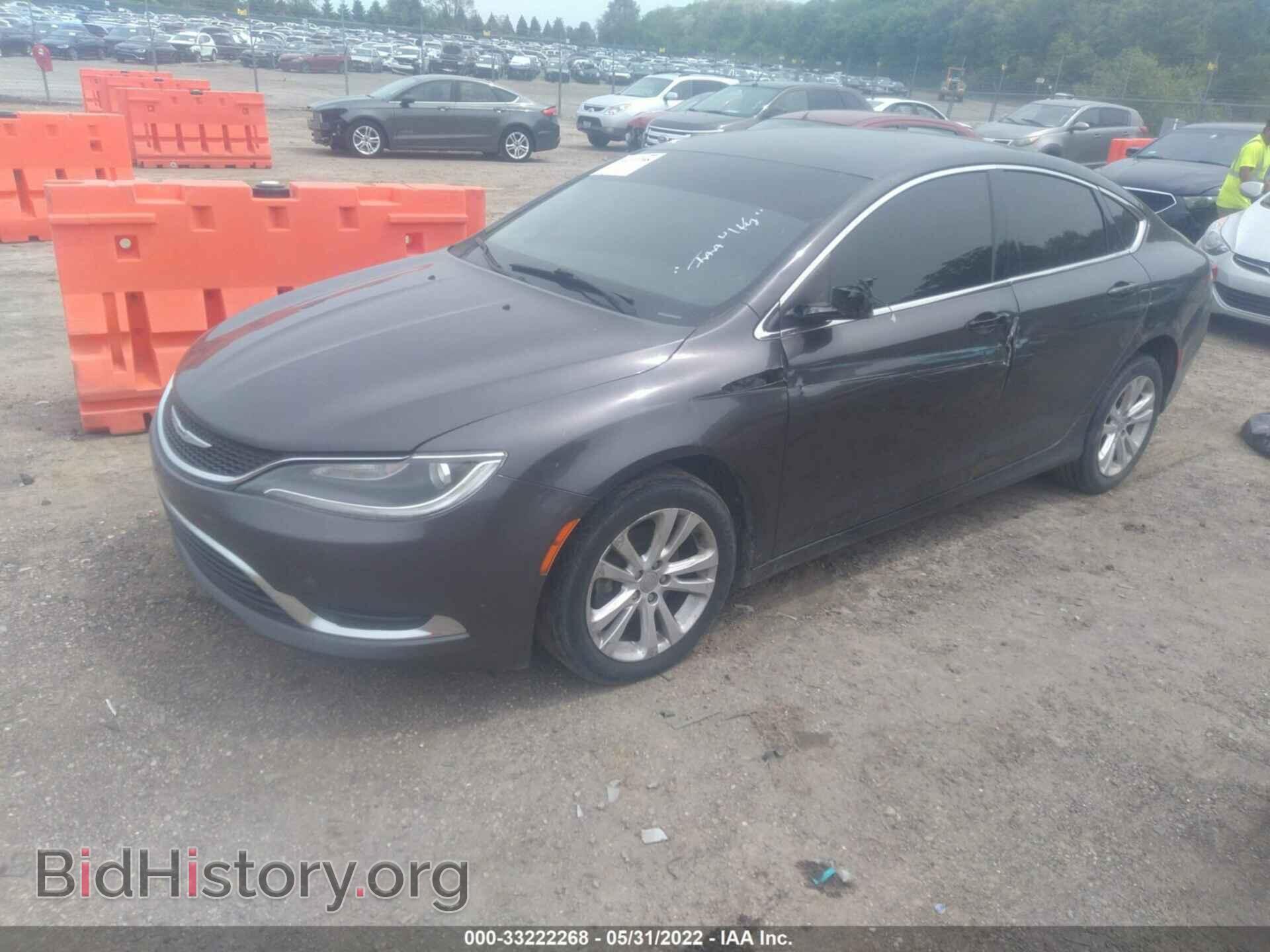 2015 CHRYSLER 200 - VIN: 1C3CCCAB0FN577441 - Фото 2