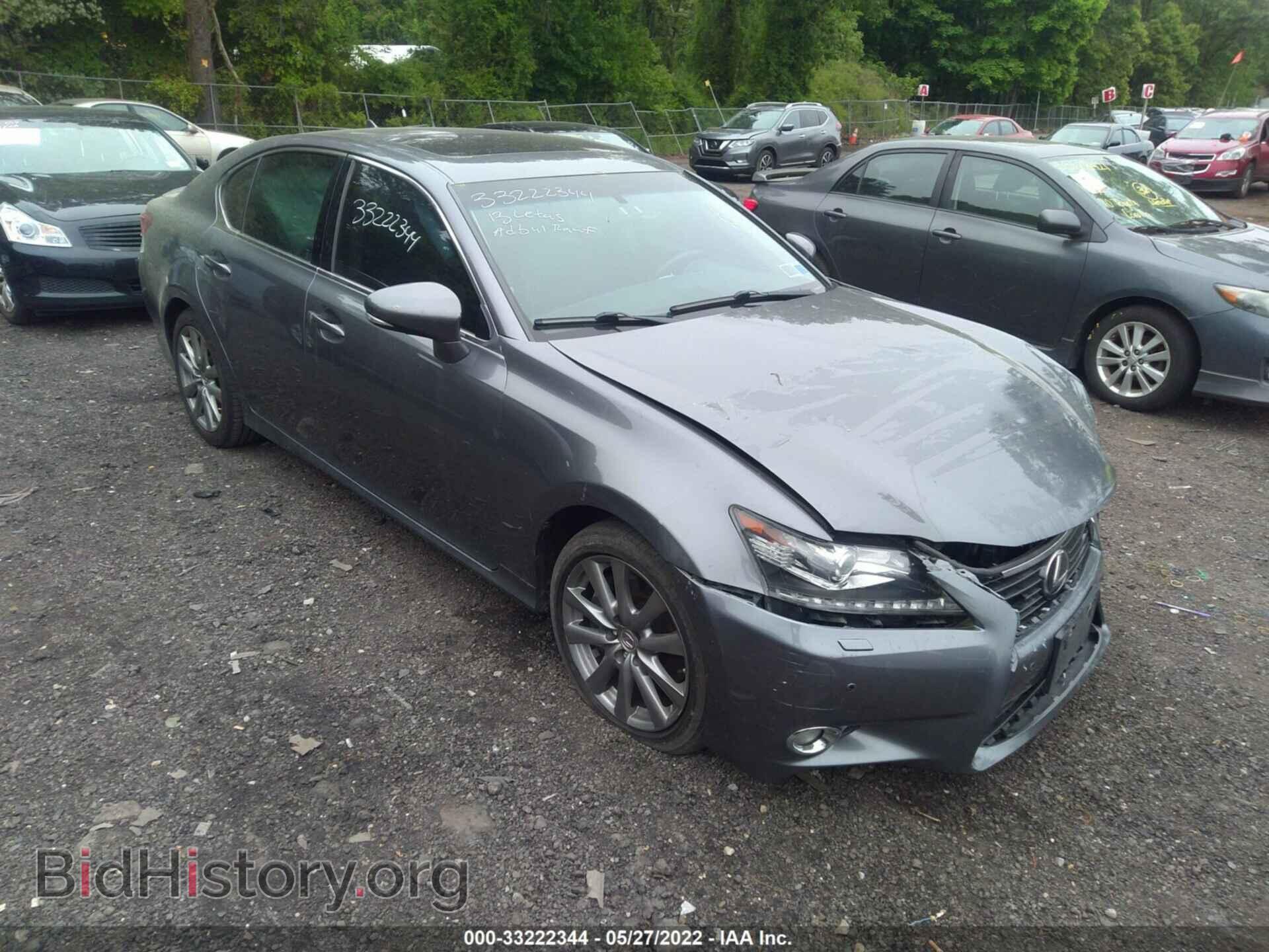 Photo JTHCE1BL5D5017606 - LEXUS GS 350 2013