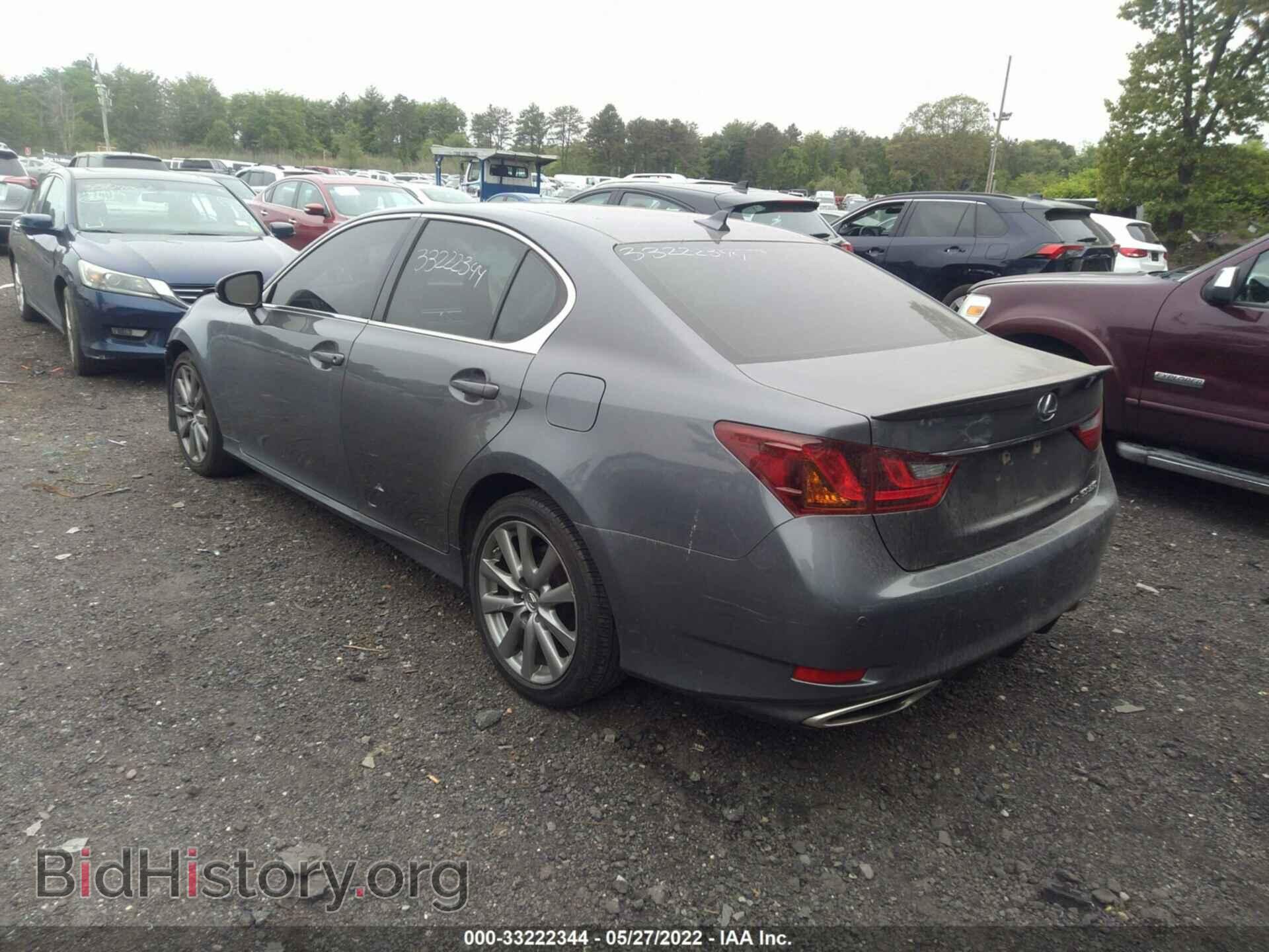 2013 LEXUS GS 350 - VIN: JTHCE1BL5D5017606 - Фото 3