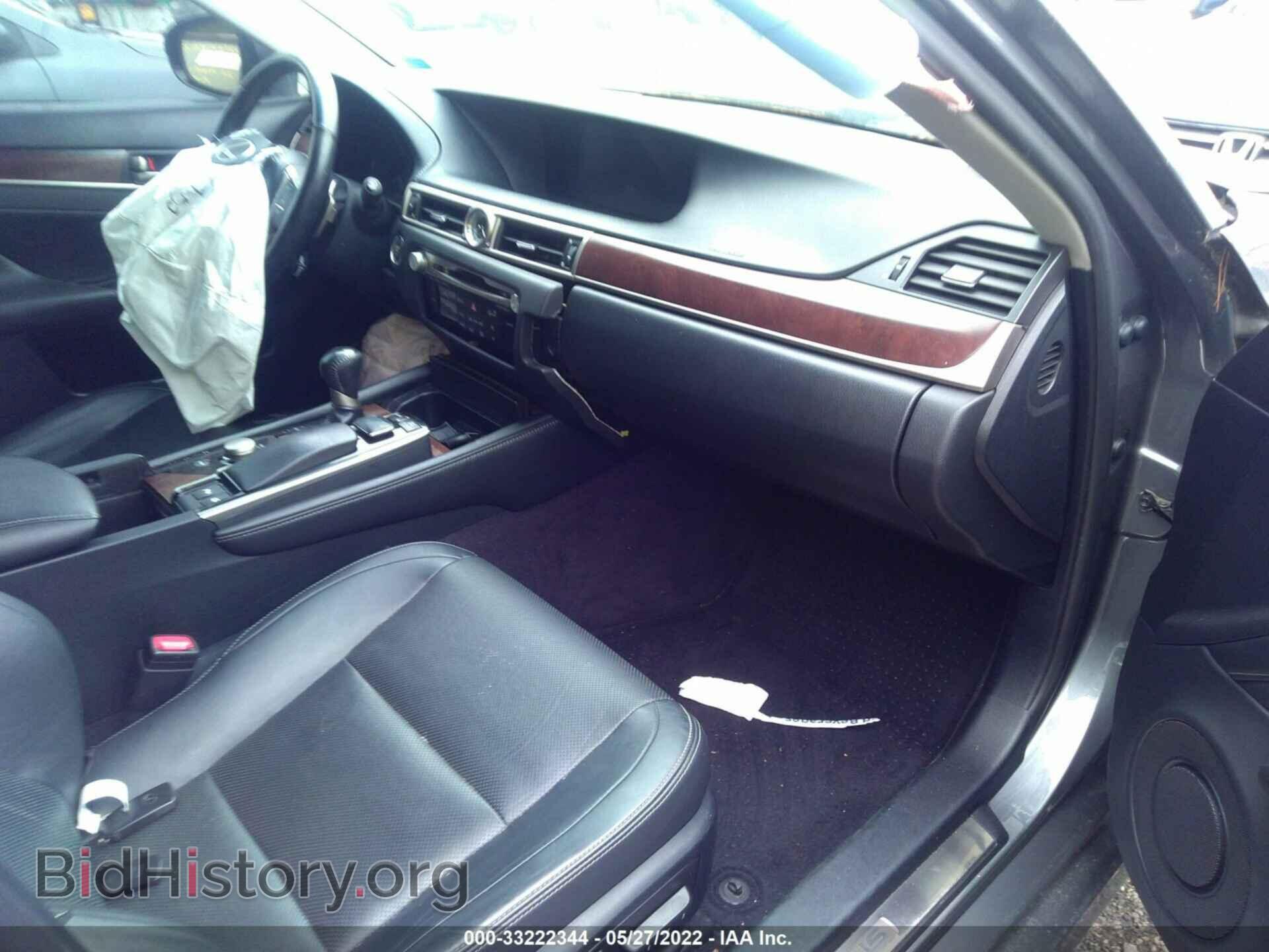 2013 LEXUS GS 350 - VIN: JTHCE1BL5D5017606 - Фото 5
