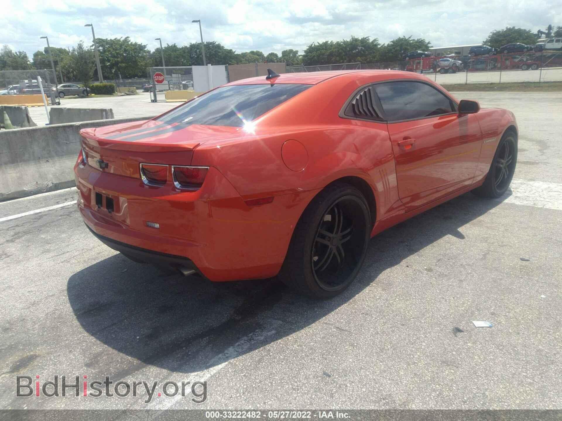 2012 CHEVROLET CAMARO - VIN: 2G1FB1E34C9183354 - Фото 4