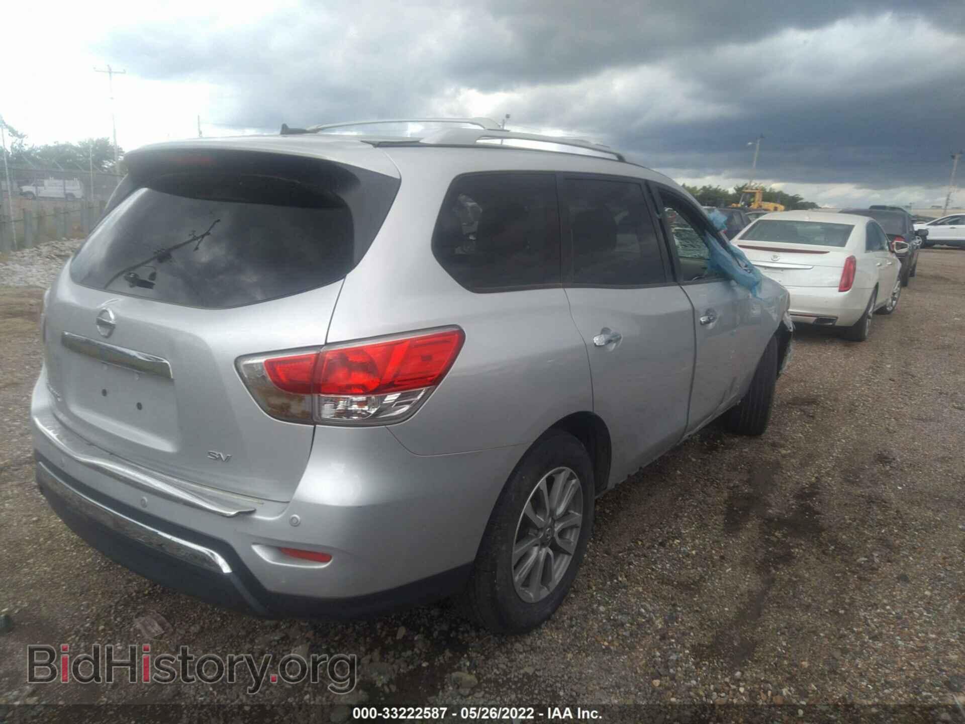 2014 NISSAN PATHFINDER - VIN: 5N1AR2MN1EC732411 - Фото 4