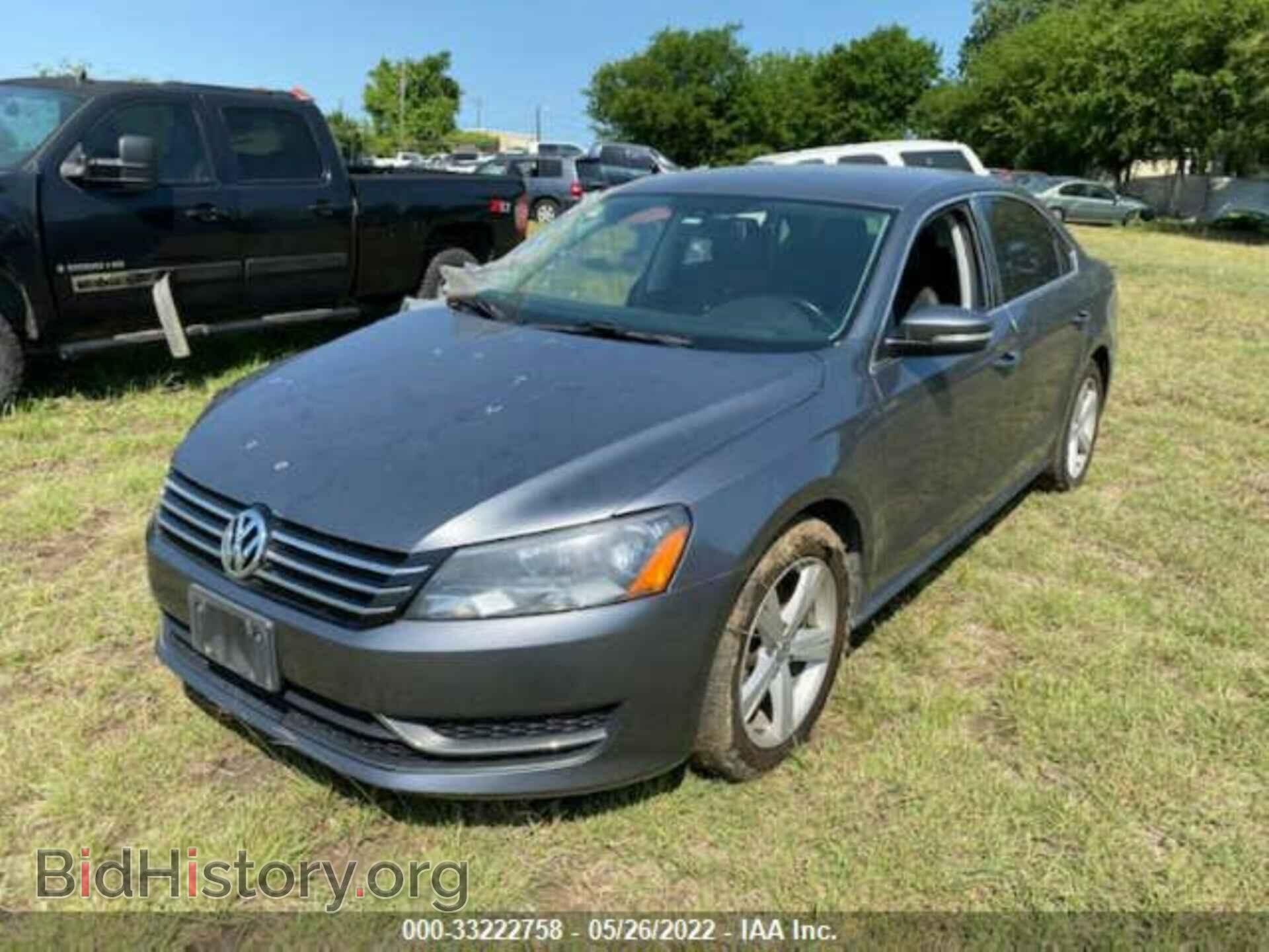 2013 VOLKSWAGEN PASSAT - VIN: 1VWBP7A3XDC016097 - Фото 2