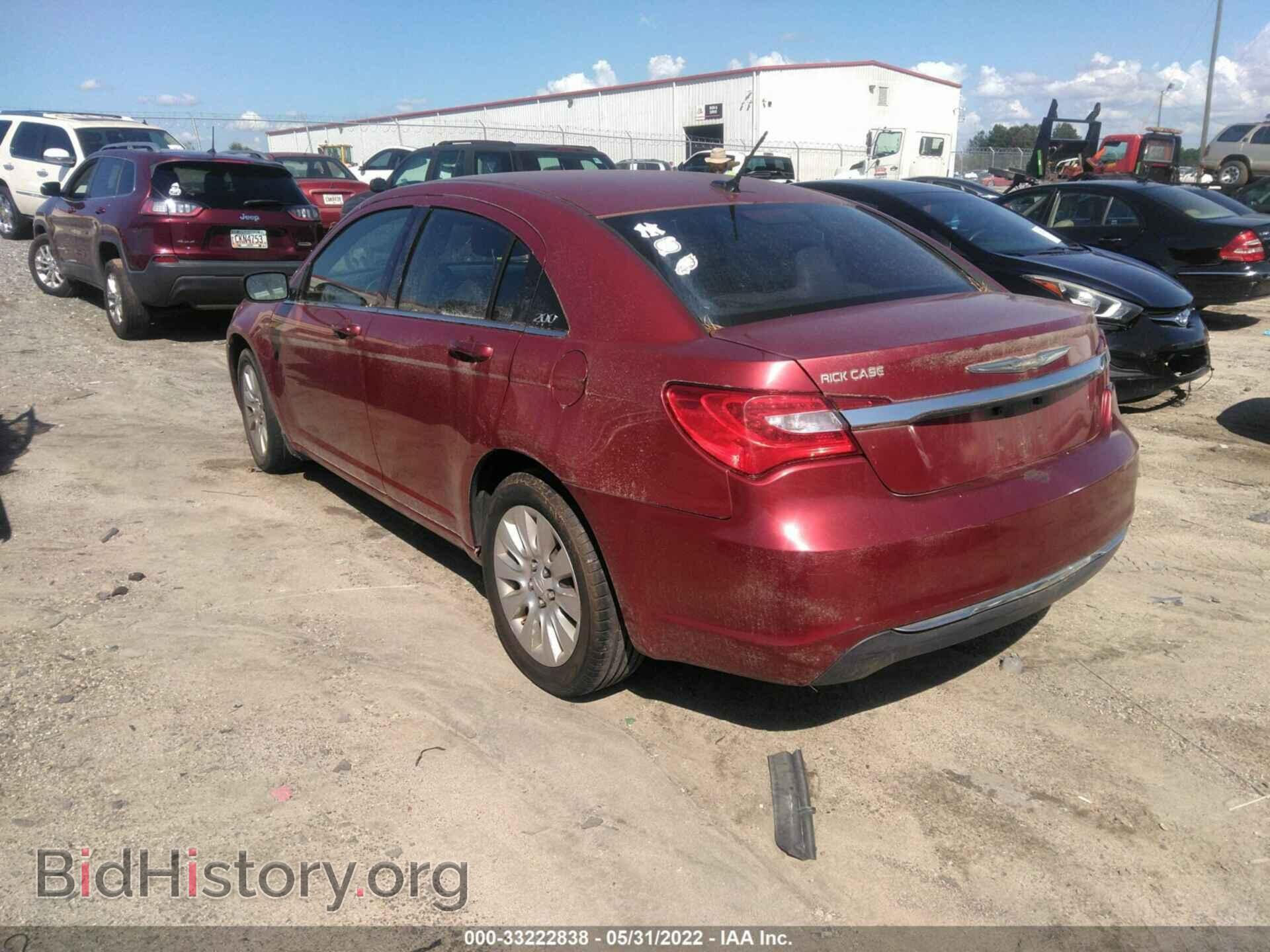 2013 CHRYSLER 200 - VIN: 1C3CCBAB1DN735051 - Фото 3