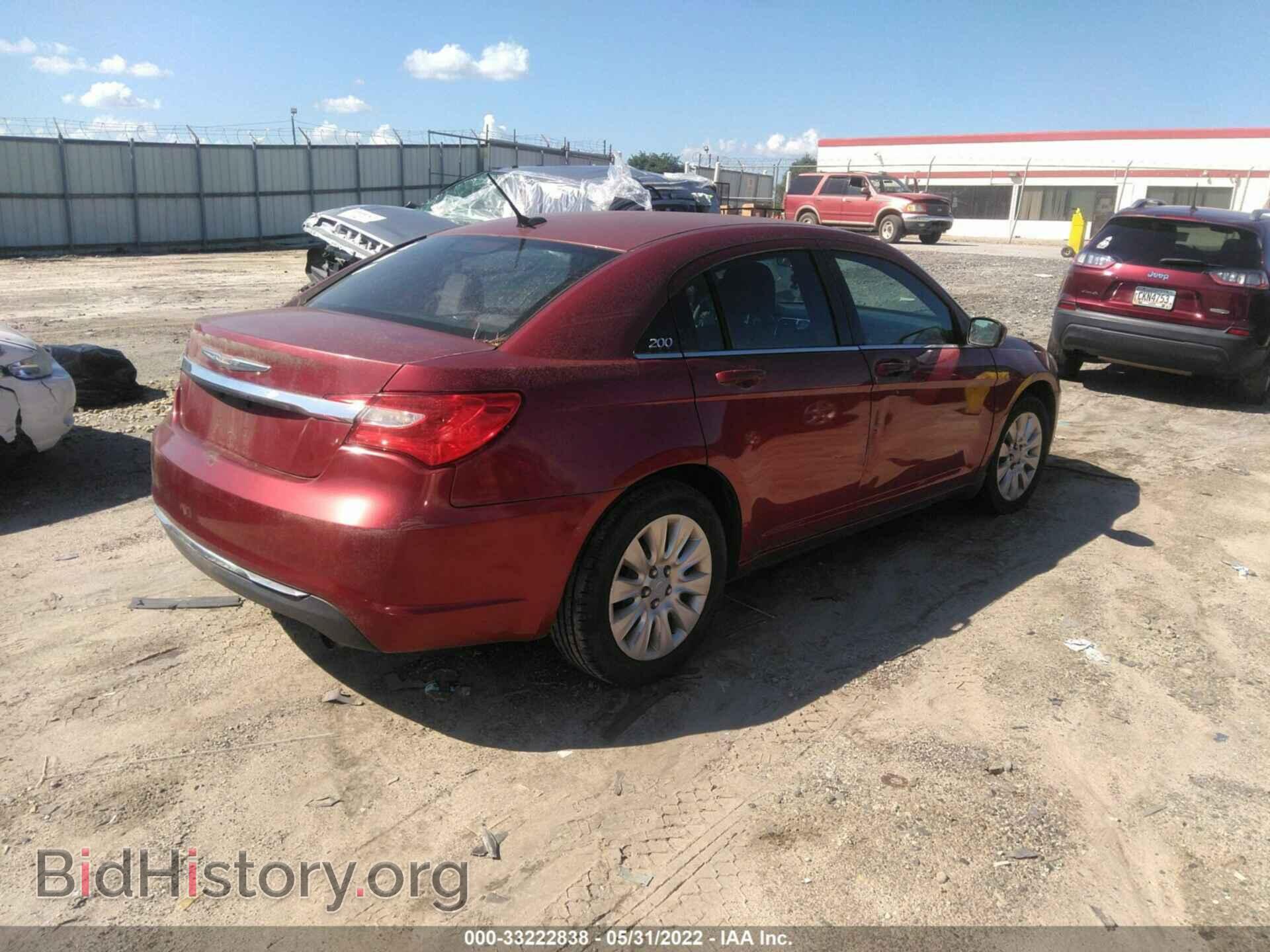 2013 CHRYSLER 200 - VIN: 1C3CCBAB1DN735051 - Фото 4