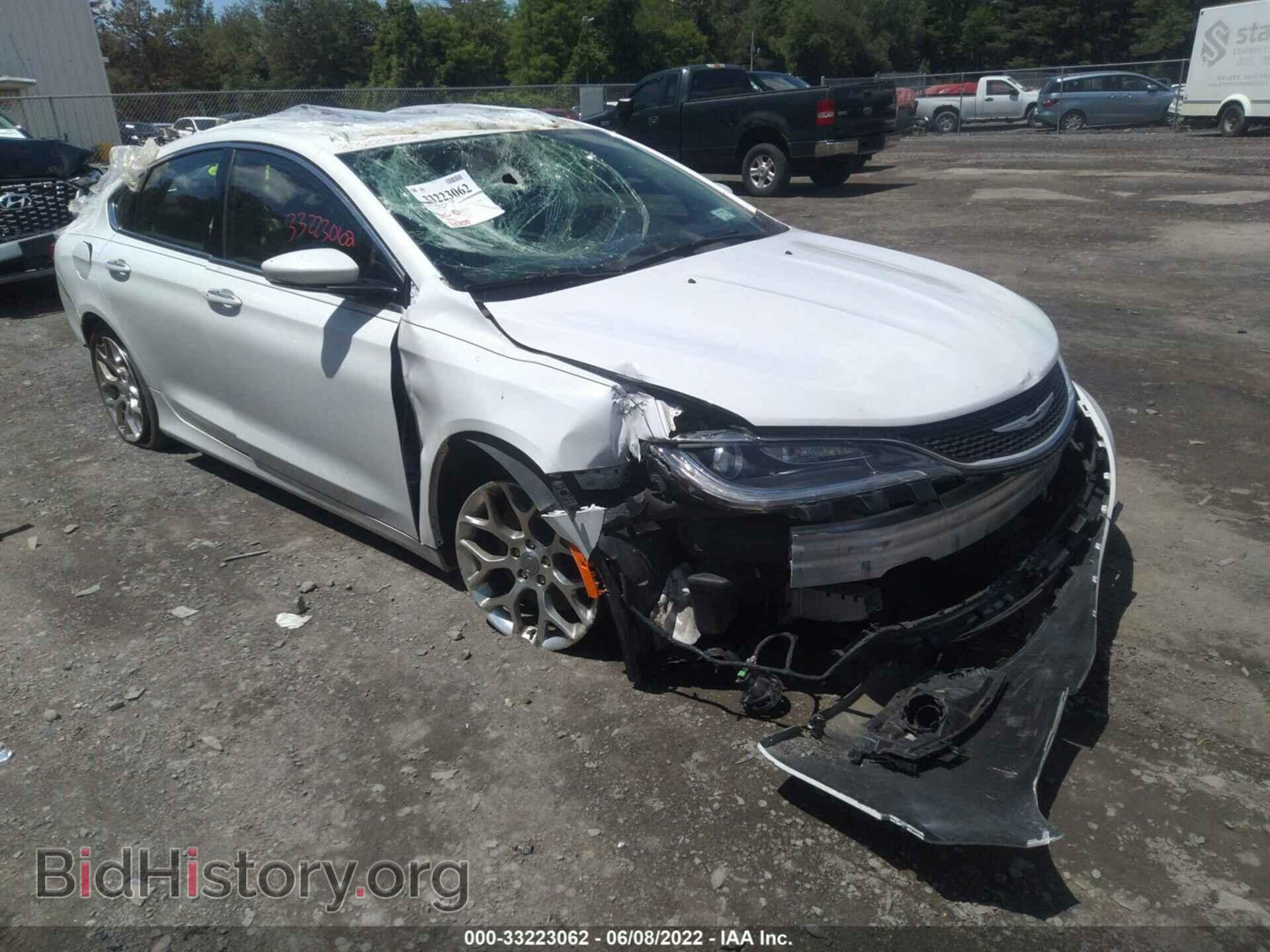 Фотография 1C3CCCEG8FN606481 - CHRYSLER 200 2015