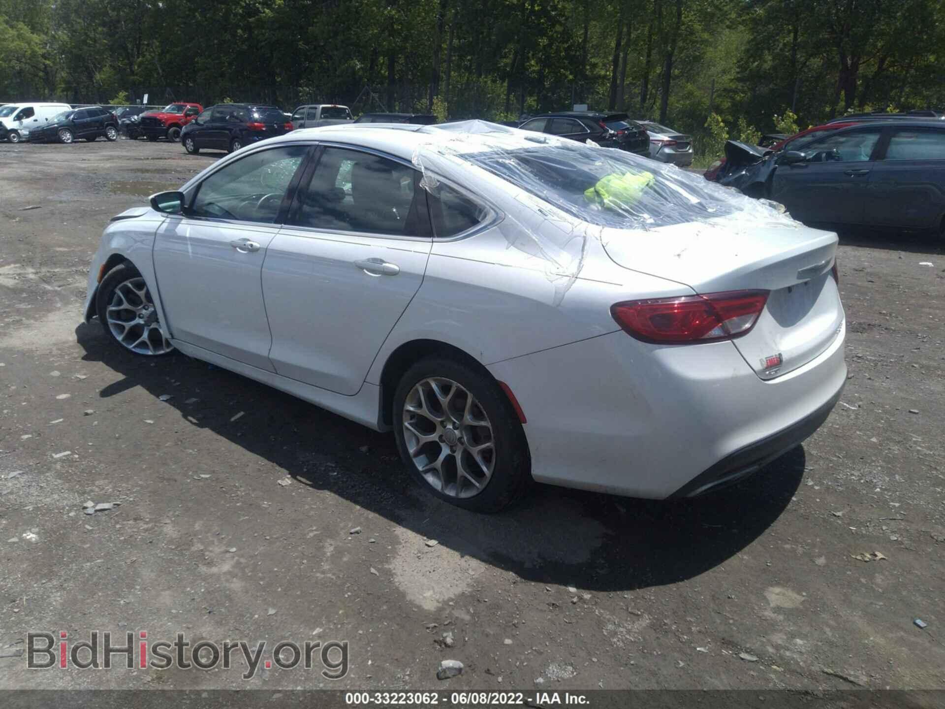 2015 CHRYSLER 200 - VIN: 1C3CCCEG8FN606481 - Фото 3