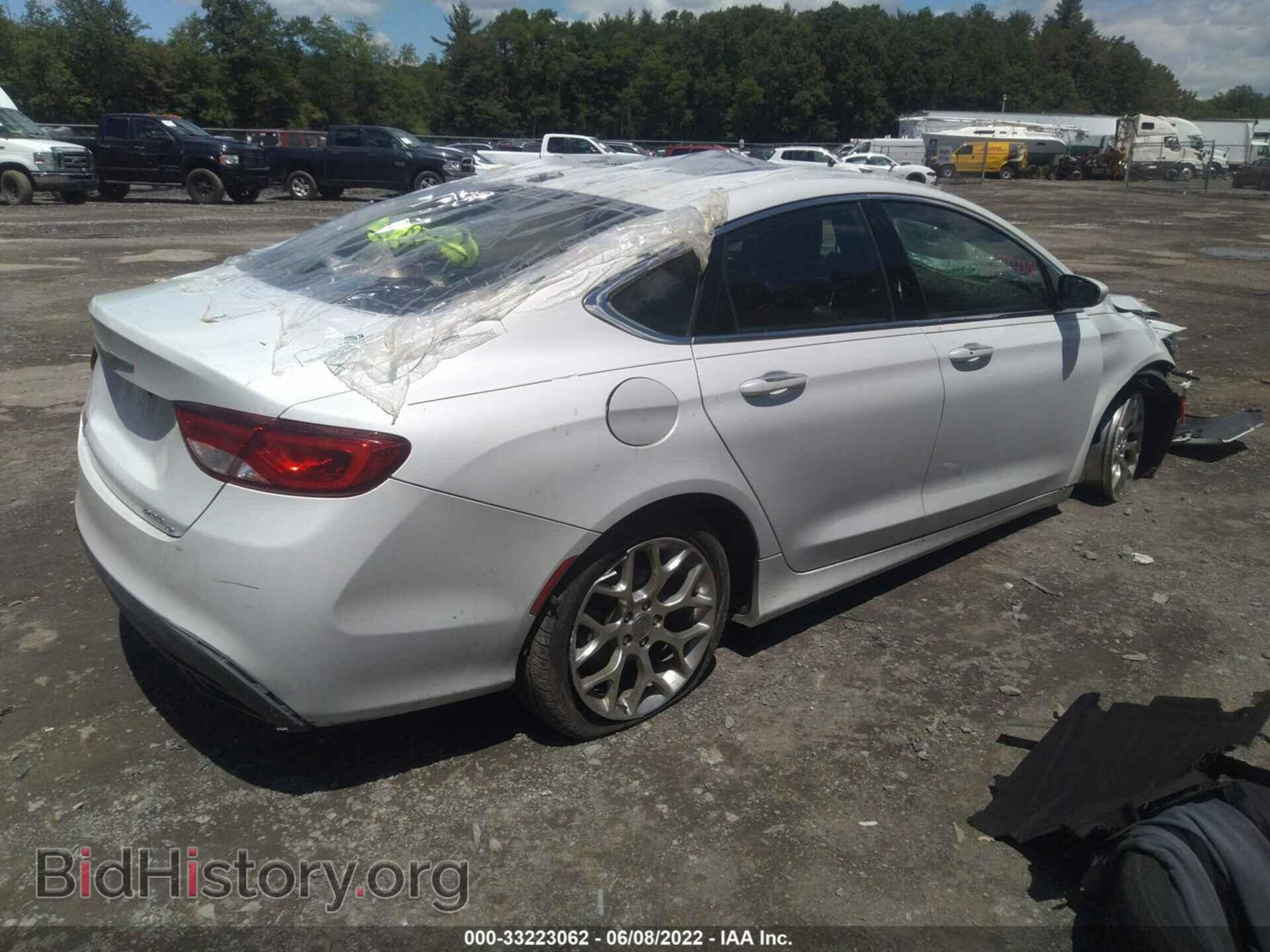 2015 CHRYSLER 200 - VIN: 1C3CCCEG8FN606481 - Фото 4