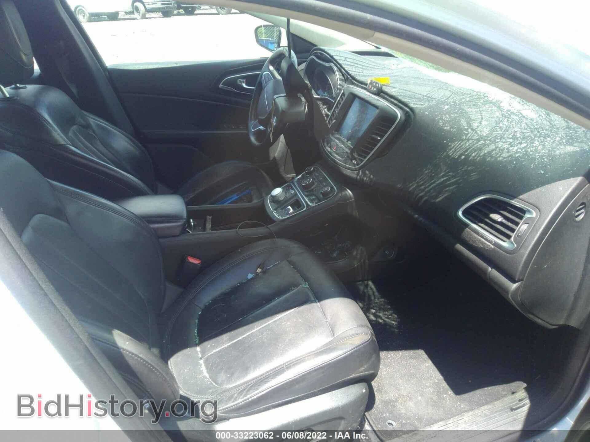 2015 CHRYSLER 200 - VIN: 1C3CCCEG8FN606481 - Фото 5