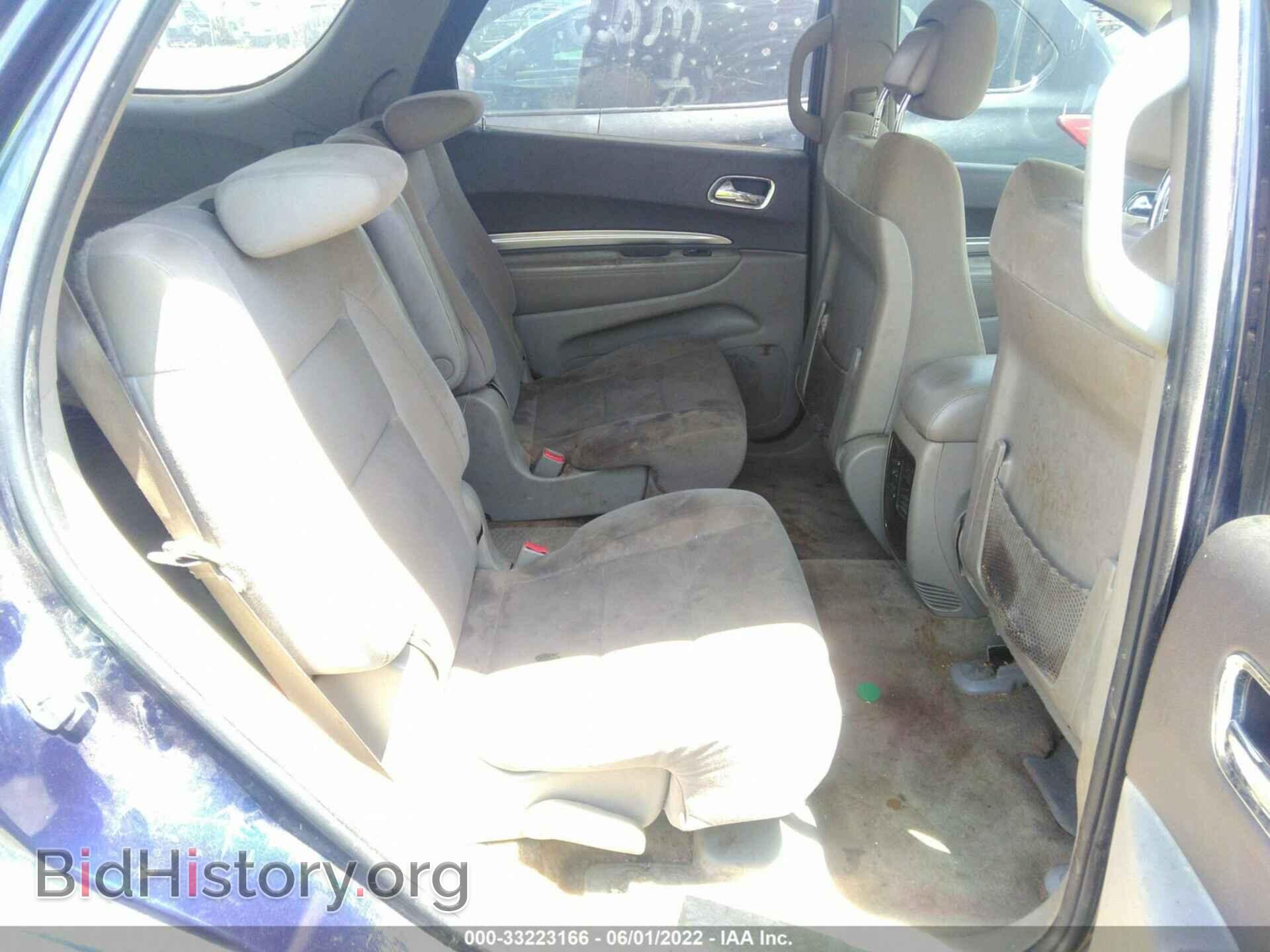 2012 DODGE DURANGO - VIN: 1C4RDHAGXCC308379 - Photo 8