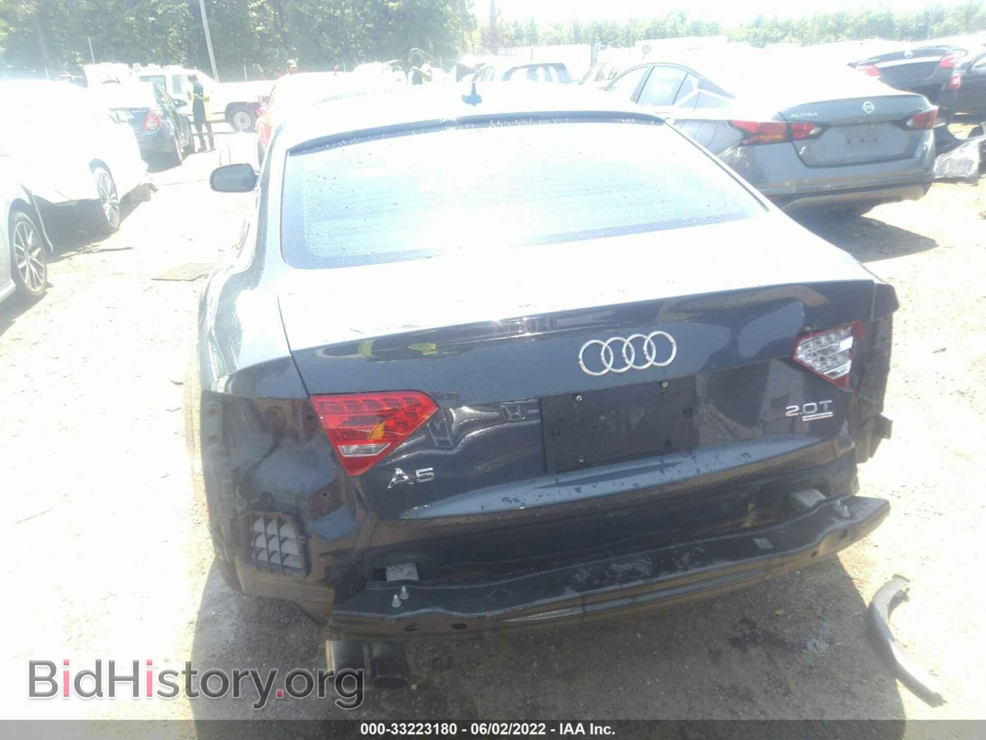 2011 AUDI A5 - VIN: WAU4FAFR8BA040624 - Фото 6