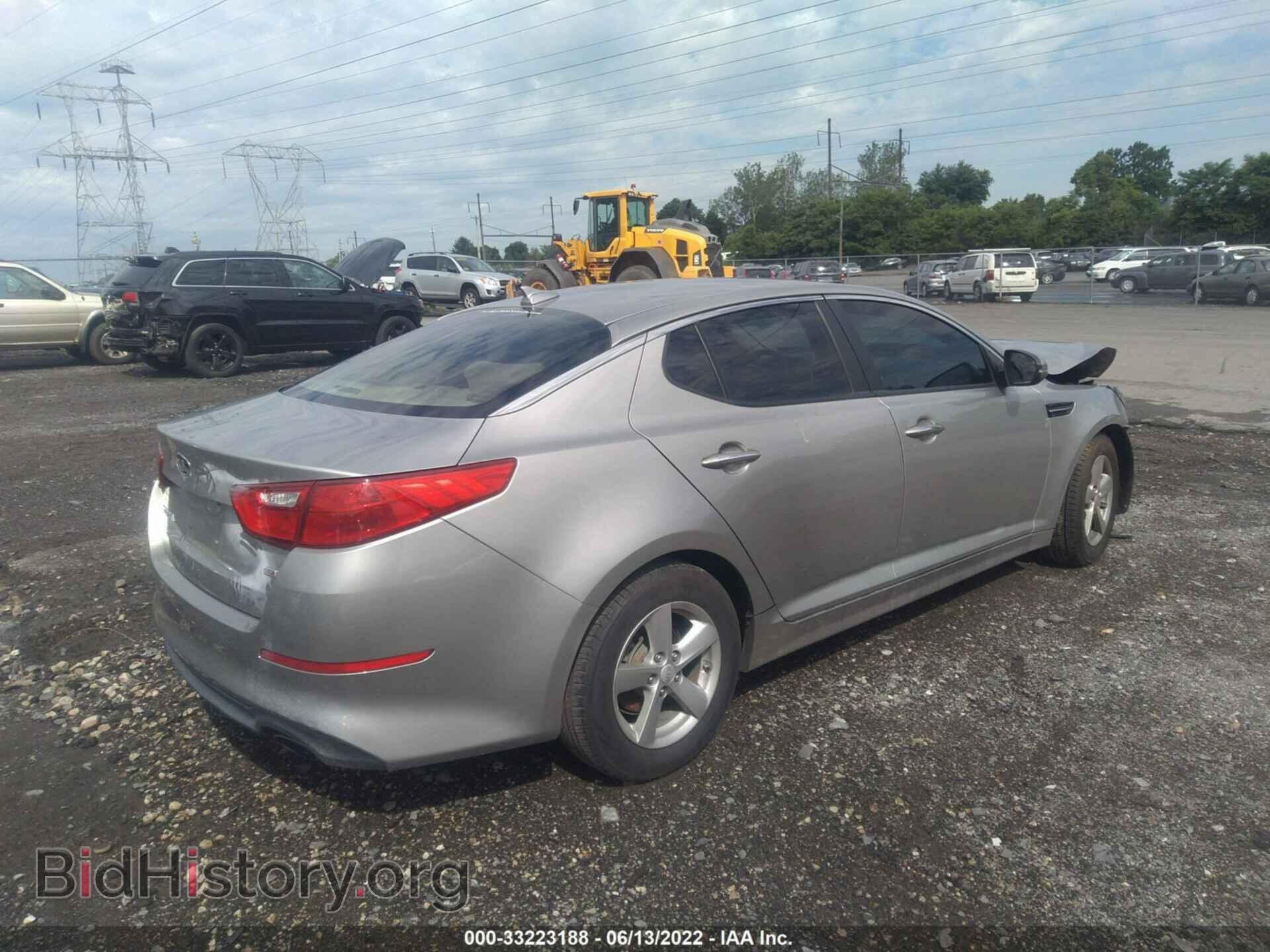 2015 KIA OPTIMA - VIN: KNAGM4A74F5573031 - Фото 4