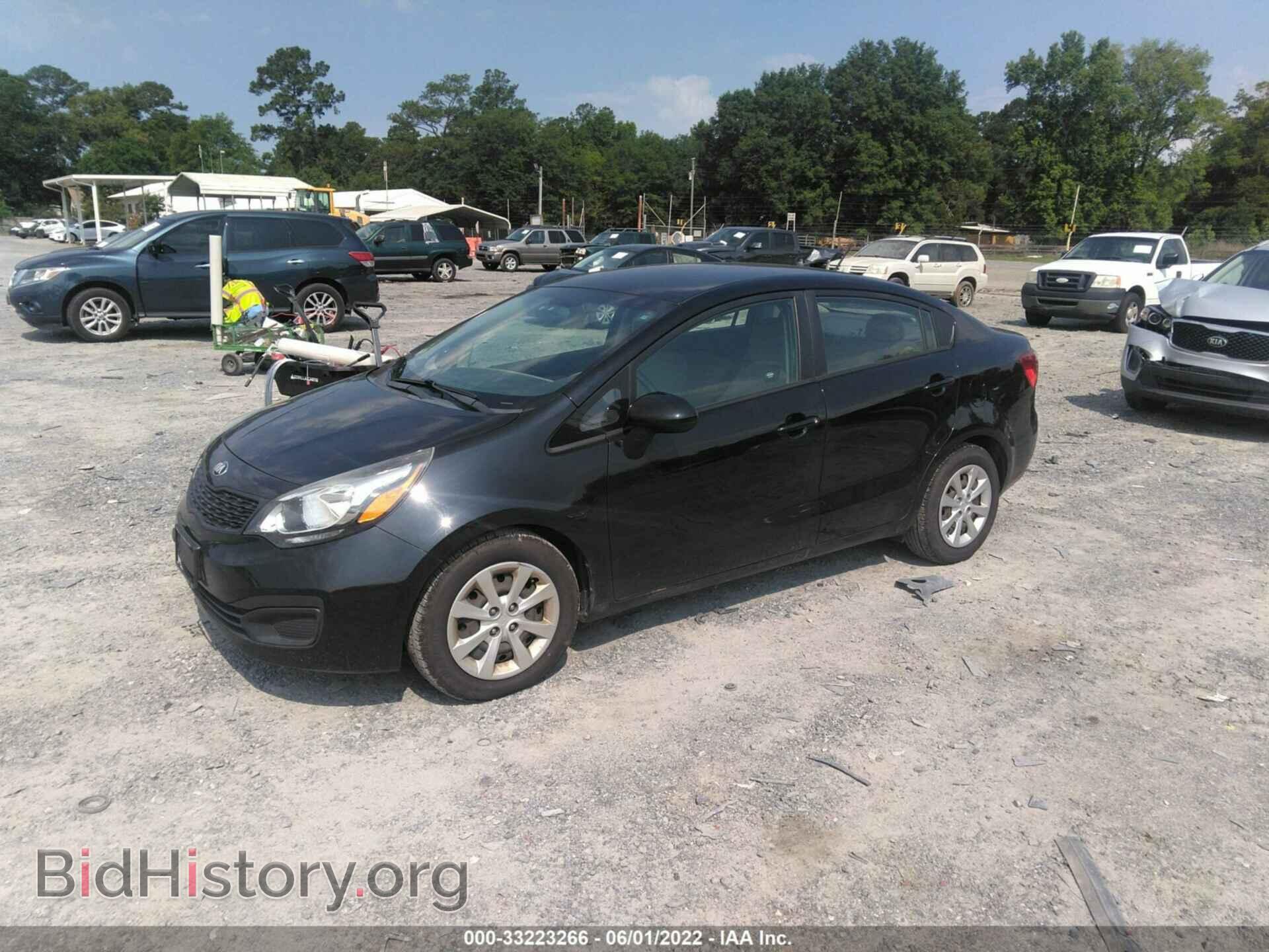 2014 KIA RIO - VIN: KNADM4A33E6368163 - Фото 2