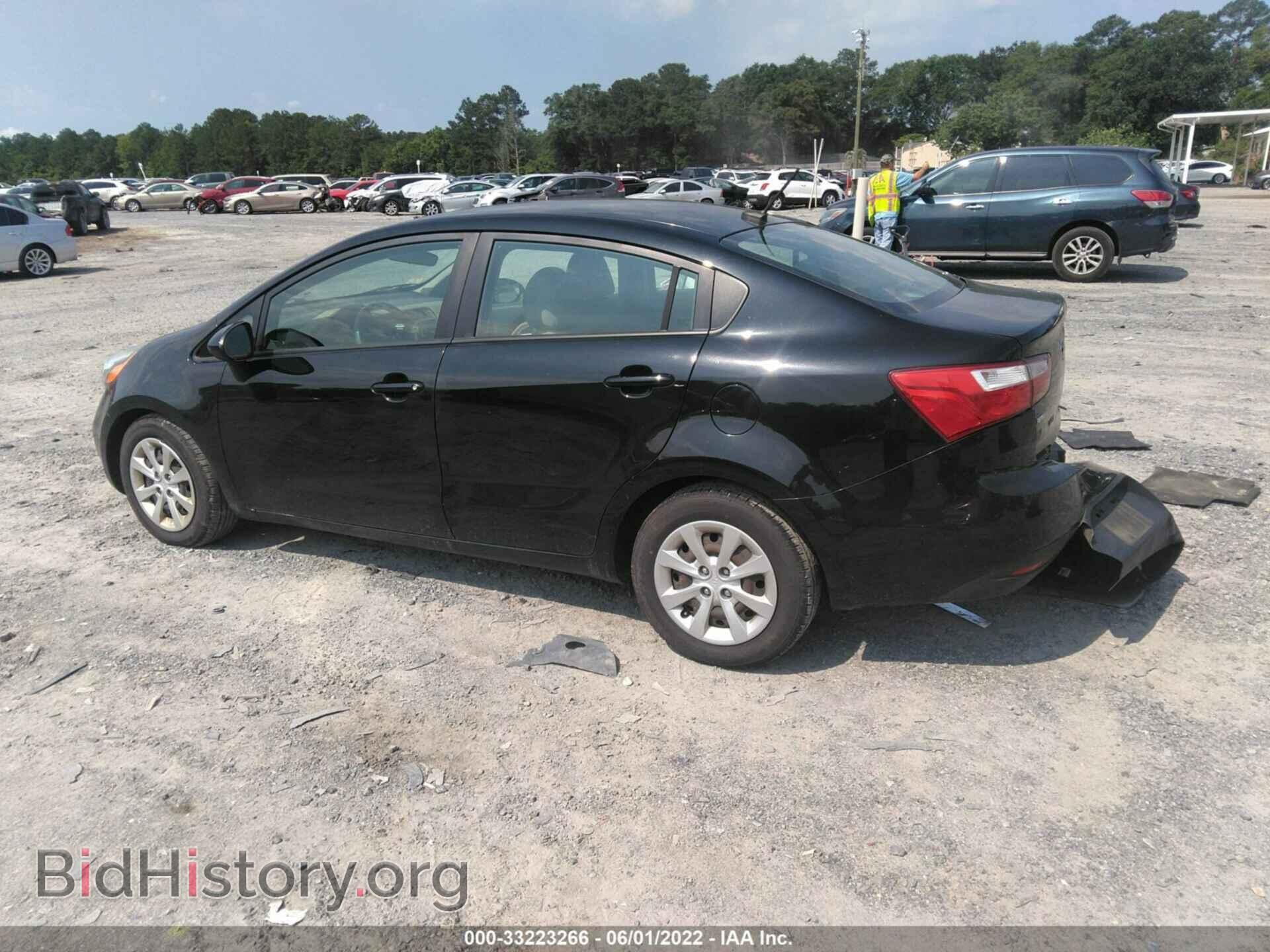 2014 KIA RIO - VIN: KNADM4A33E6368163 - Фото 3