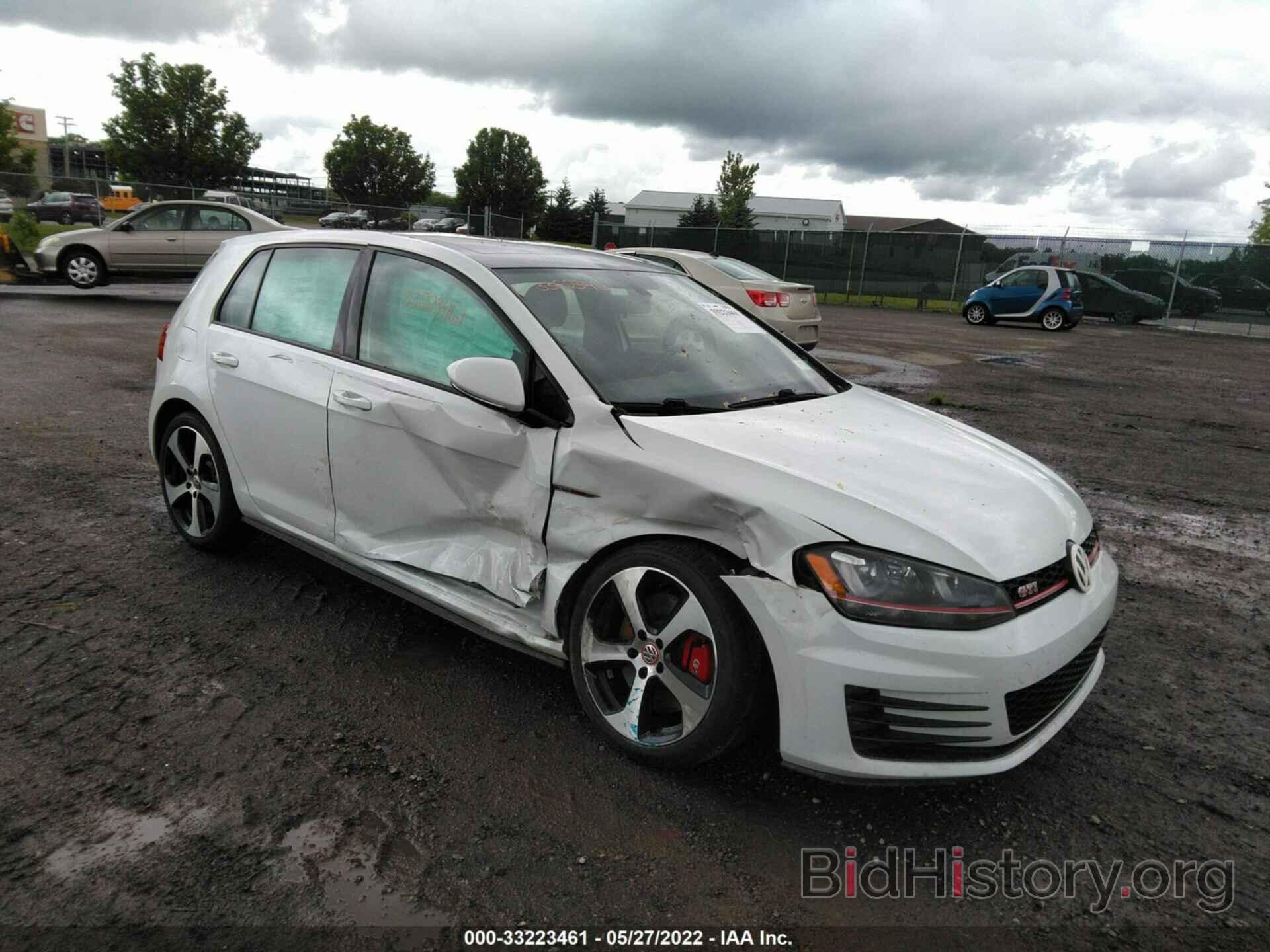 Photo 3VW547AU2HM067130 - VOLKSWAGEN GOLF GTI 2017