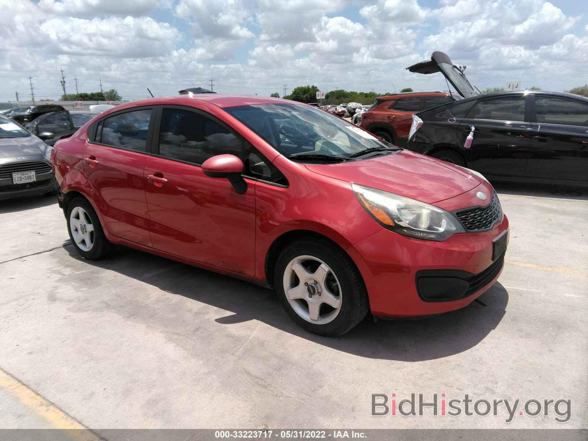 Photo KNADM4A37D6295832 - KIA RIO 2013