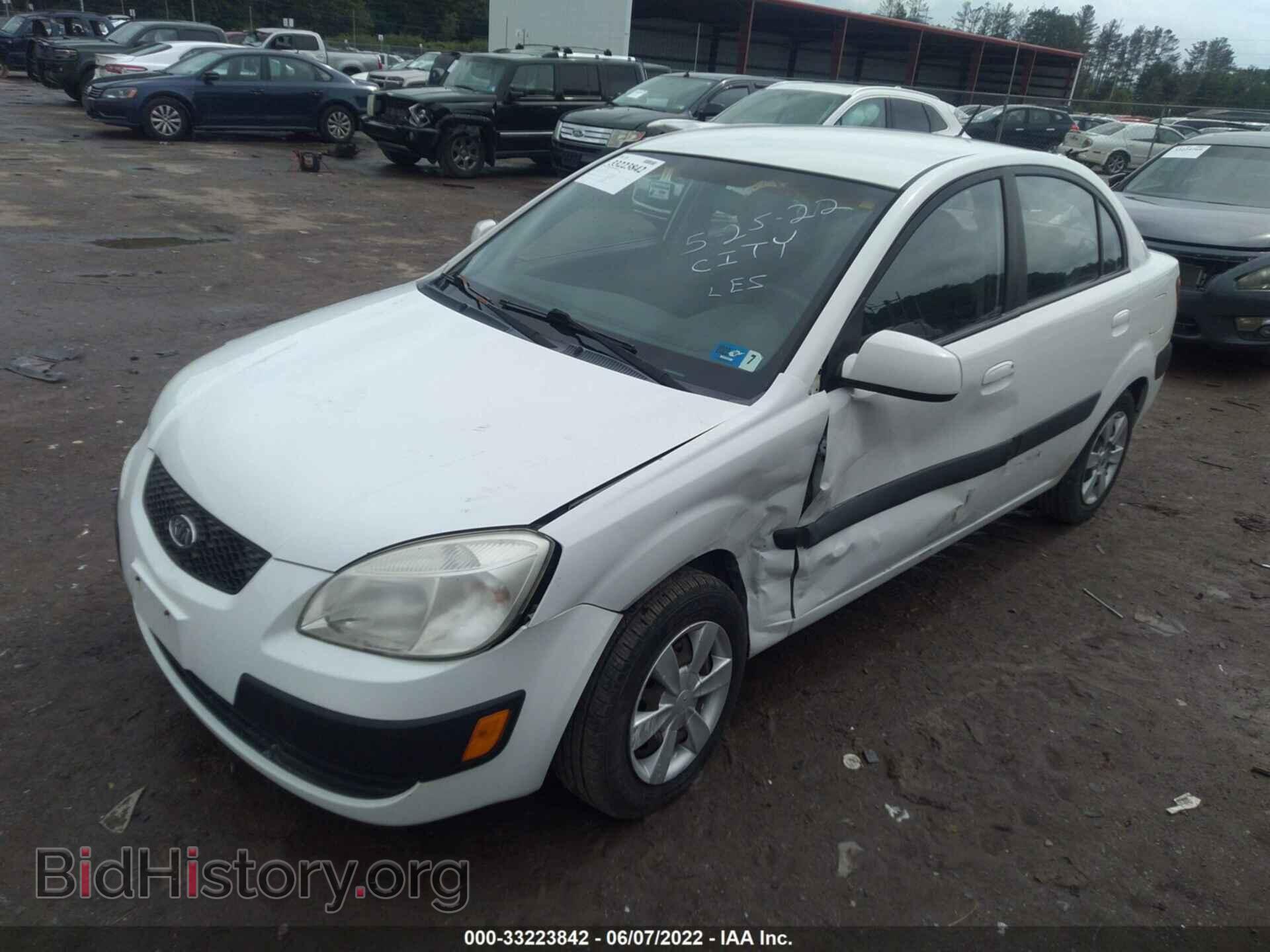 2006 KIA RIO - VIN: KNADE123766121370 - Фото 2
