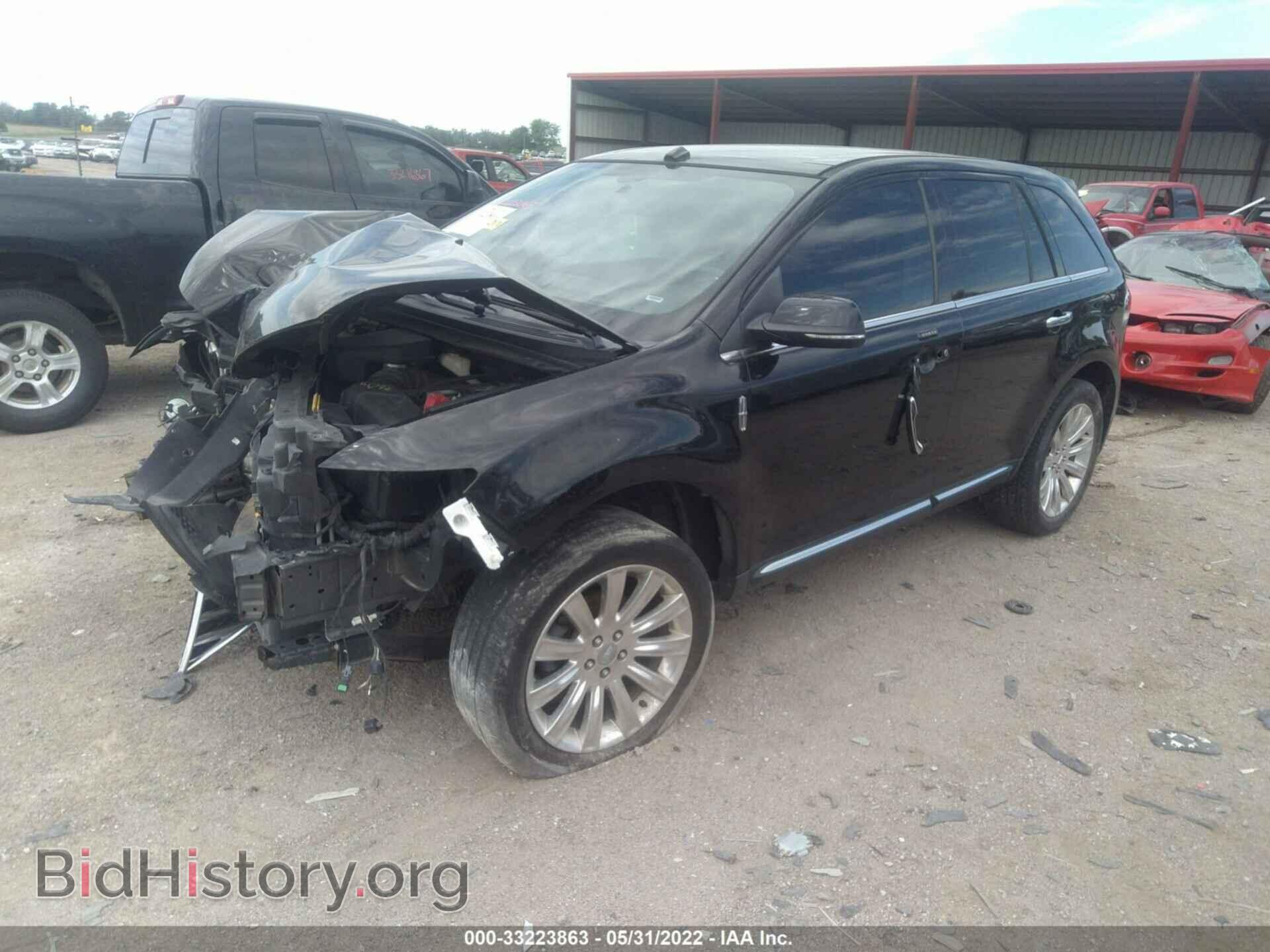 2013 LINCOLN MKX - VIN: 2LMDJ8JK1DBL36659 - Фото 2