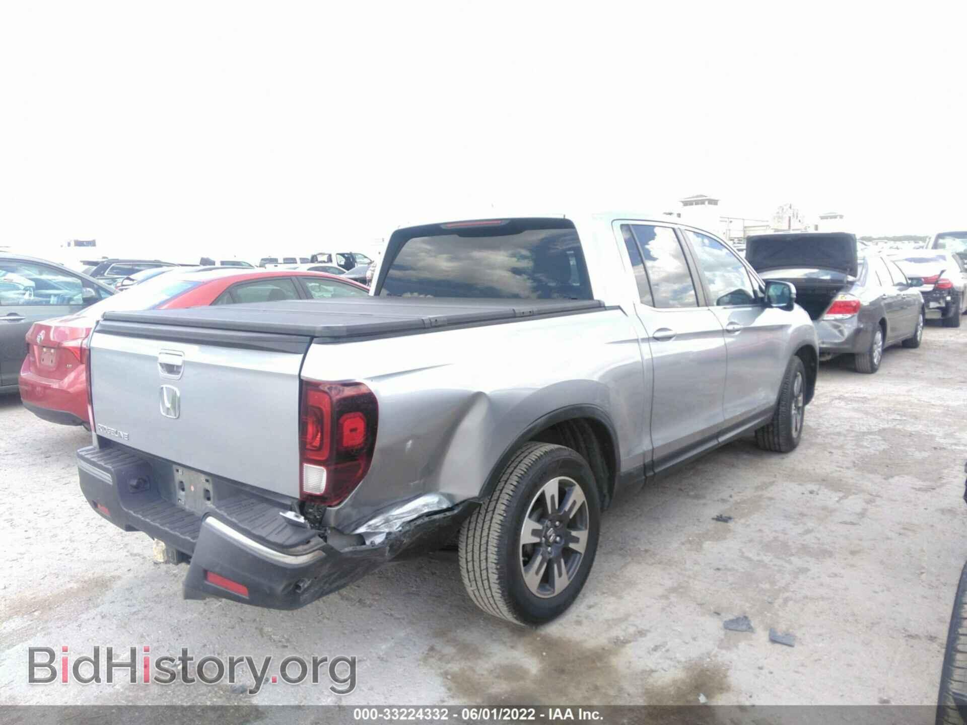2017 HONDA RIDGELINE - VIN: 5FPYK2F65HB004943 - Фото 4