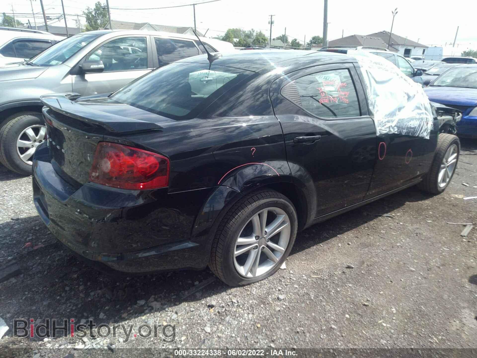 2012 DODGE AVENGER - VIN: 1C3CDZAG8CN328392 - Фото 4