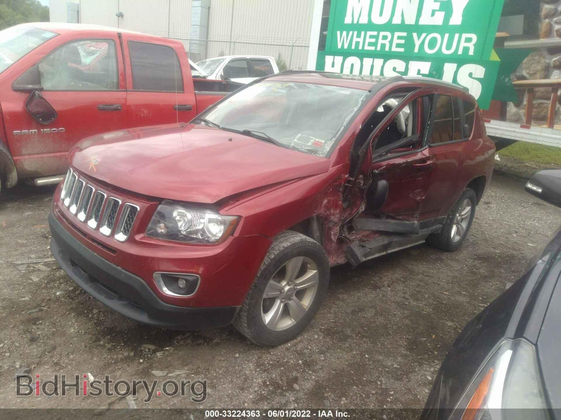 2017 JEEP COMPASS - VIN: 1C4NJDBB8HD104832 - Фото 2