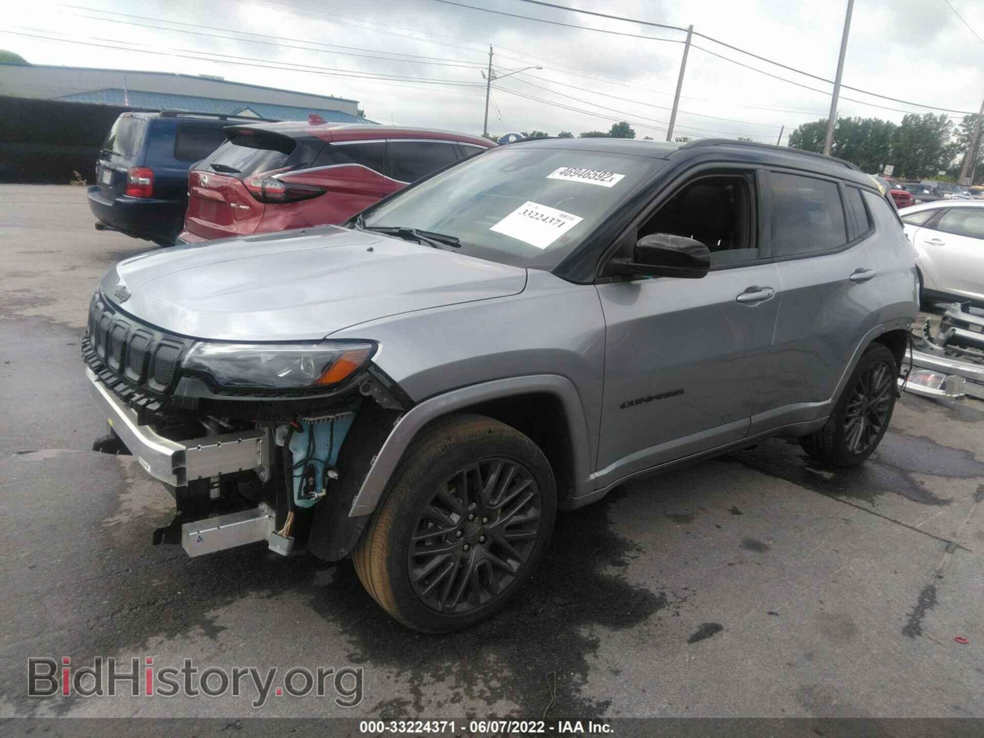 2022 JEEP COMPASS - VIN: 3C4NJDCB4NT142207 - Фото 2