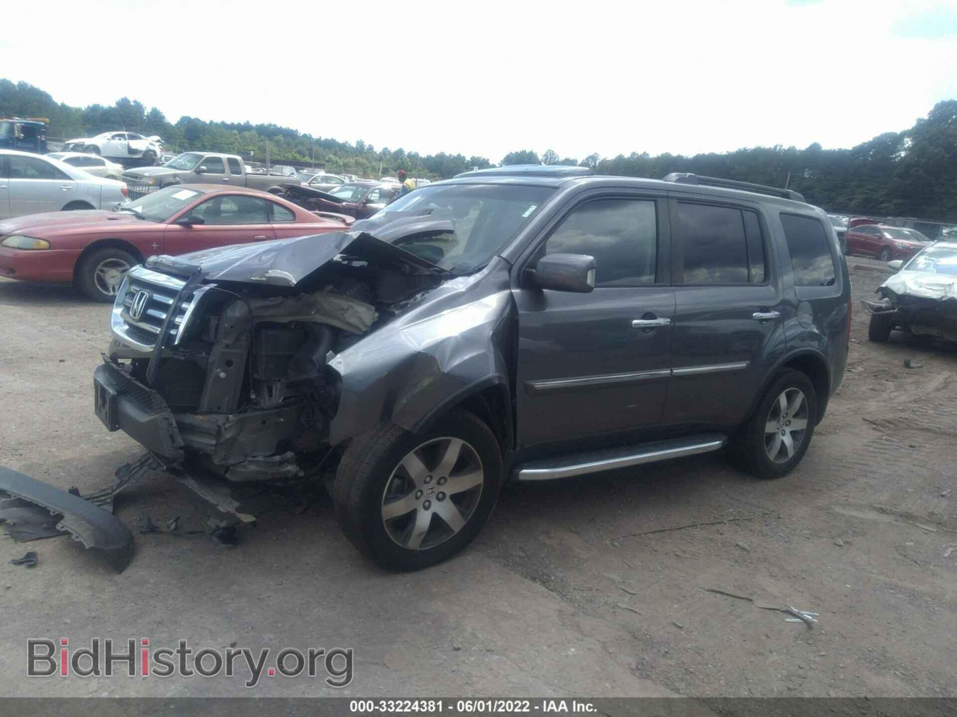 2012 HONDA PILOT - VIN: 5FNYF3H91CB016462 - Фото 2