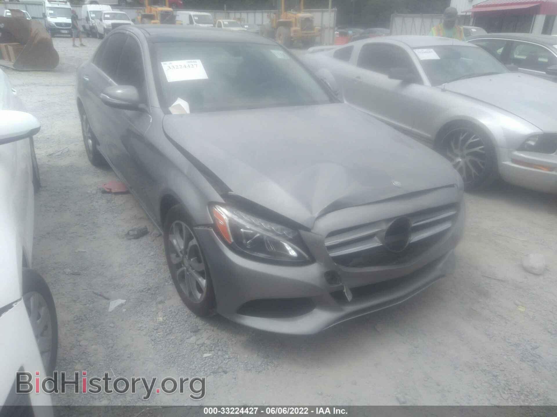 Photo 55SWF4KBXFU036866 - MERCEDES-BENZ C-CLASS 2015