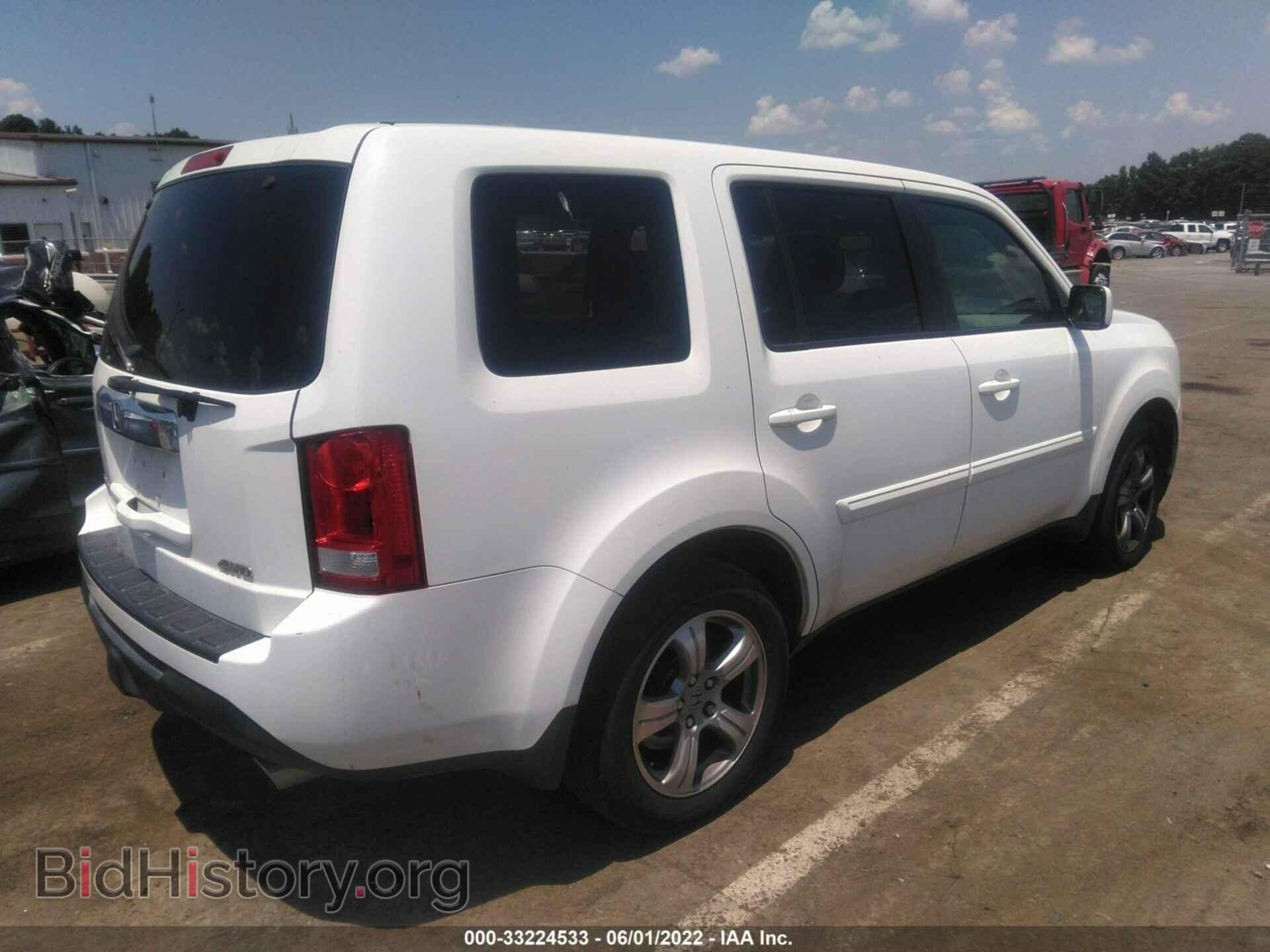 2012 HONDA PILOT - VIN: 5FNYF4H61CB037694 - Фото 4