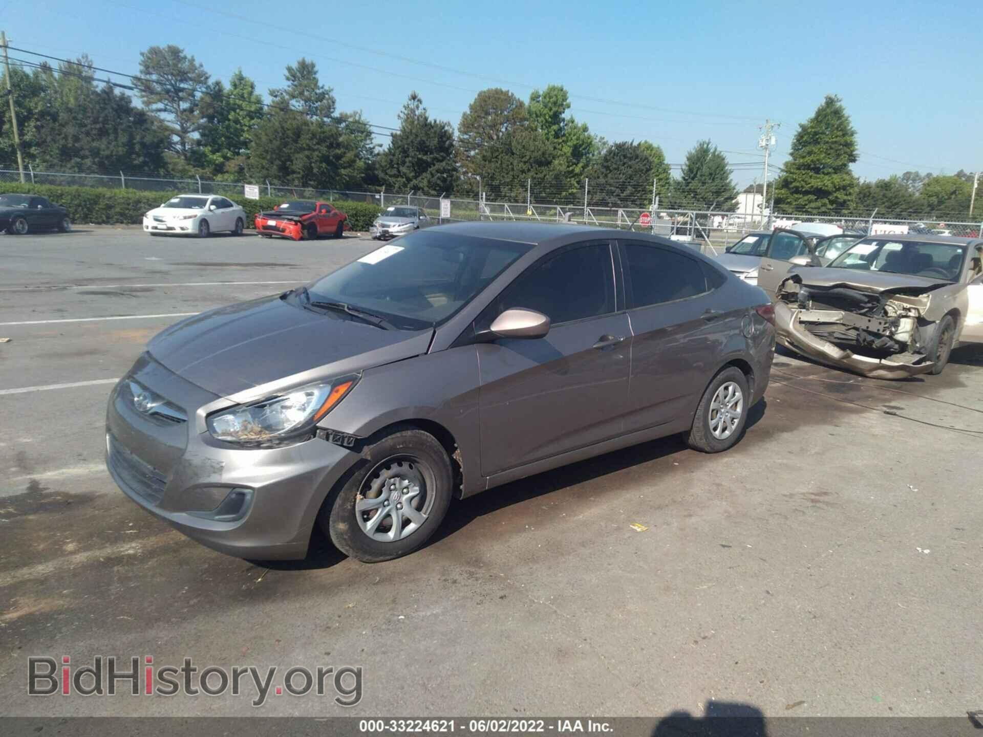 2012 HYUNDAI ACCENT - VIN: KMHCT4AE5CU233824 - Фото 2