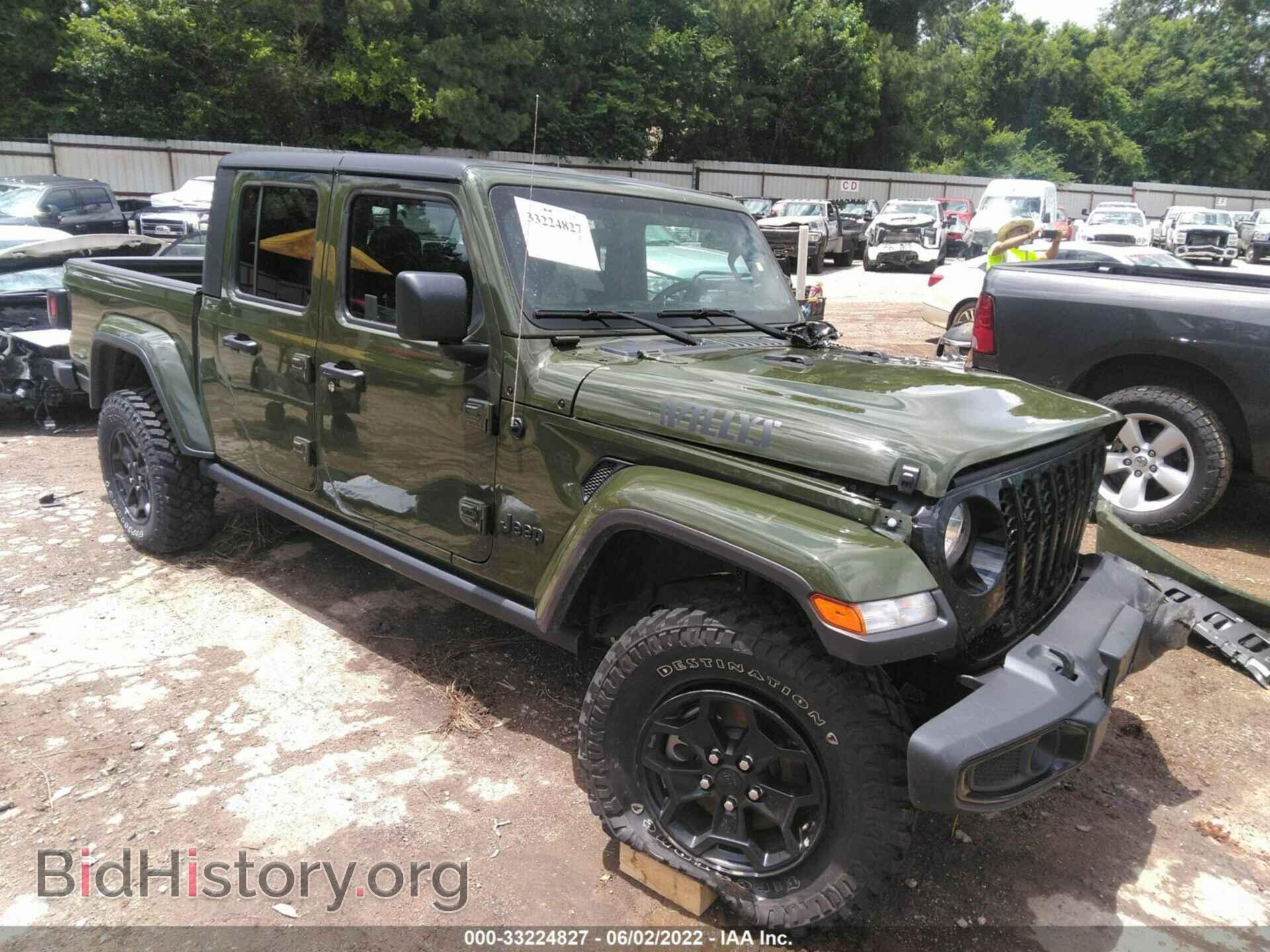 Фотография 1C6HJTAG4NL114805 - JEEP GLADIATOR 2022