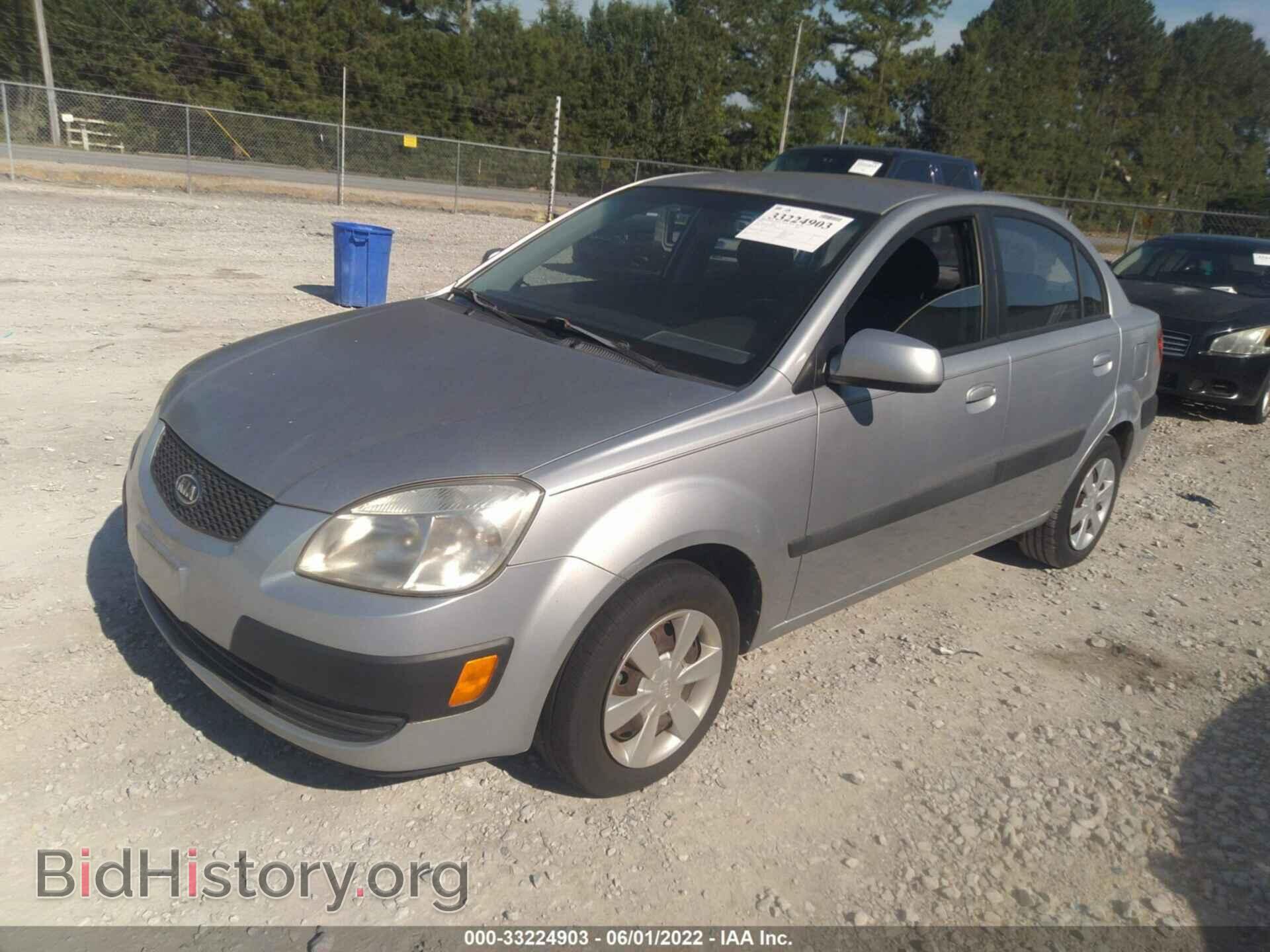 2007 KIA RIO - VIN: KNADE123776235564 - Фото 2