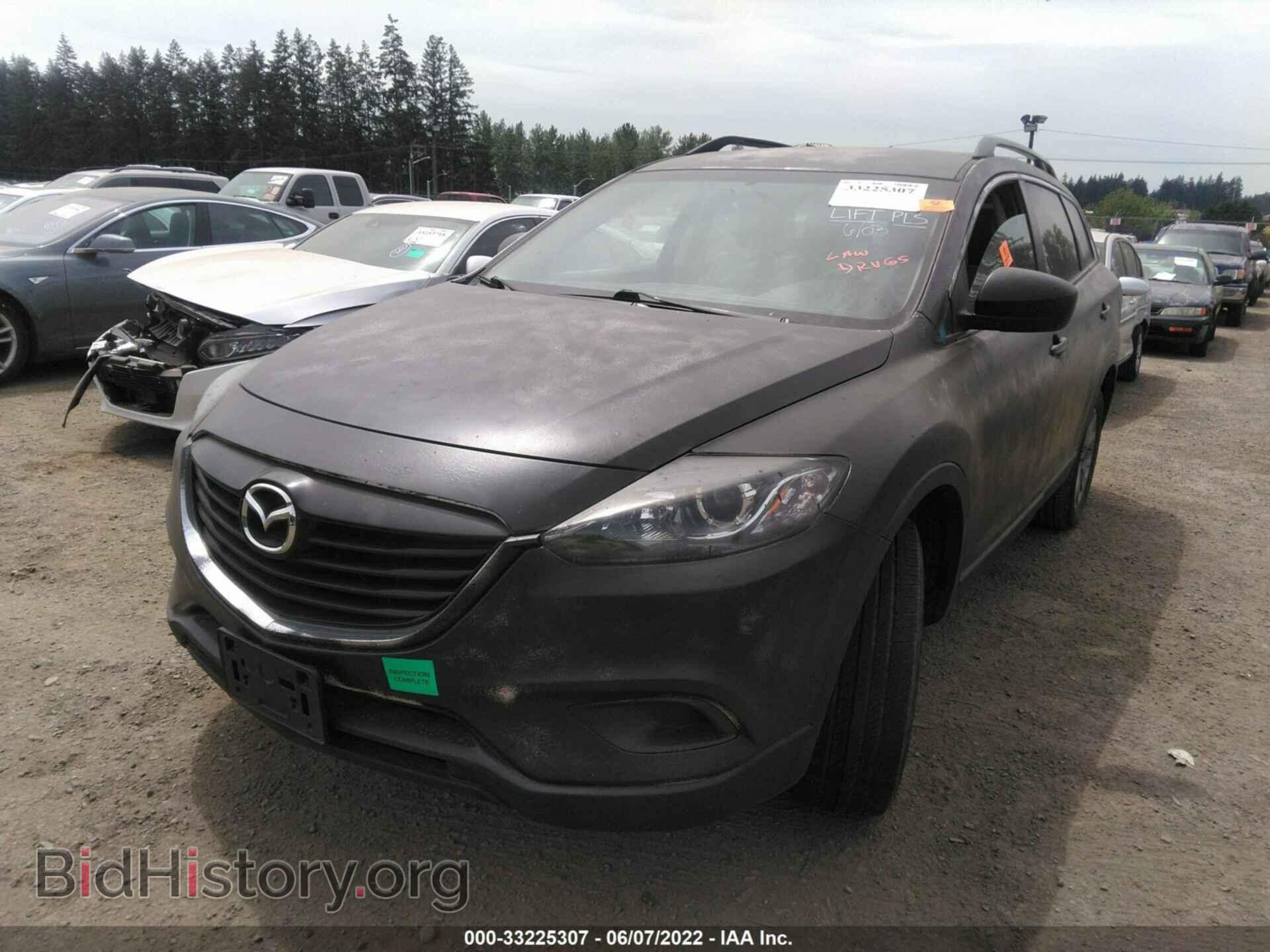 2014 MAZDA CX-9 - VIN: JM3TB3BV9E0442212 - Фото 2