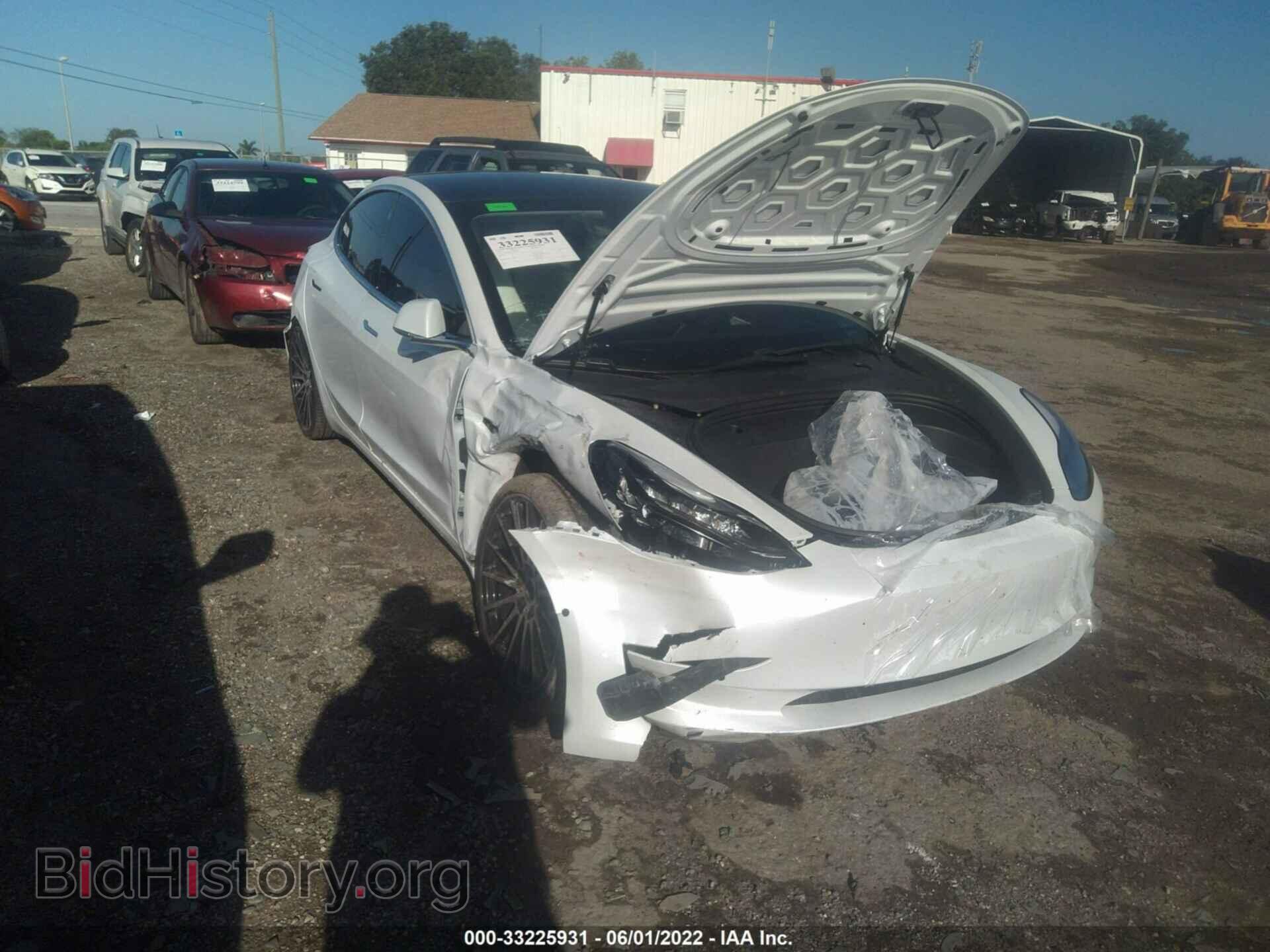Photo 5YJ3E1EB0KF487610 - TESLA MODEL 3 2019
