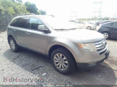 2008 Ford EDGE SEL, серый — VIN 2FMDK38C38BA06733, IAAI