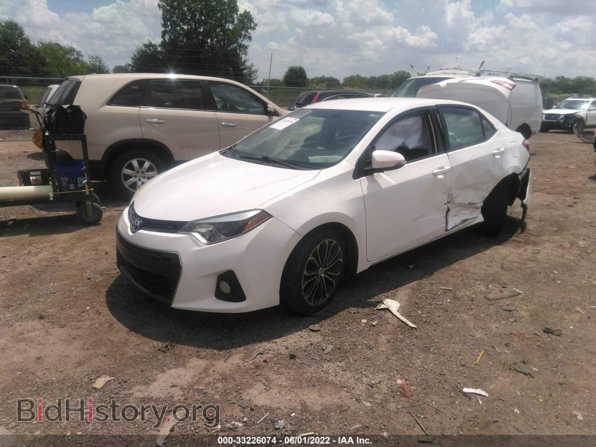 2015 TOYOTA COROLLA - VIN: 2T1BURHE7FC341184 - Фото 2