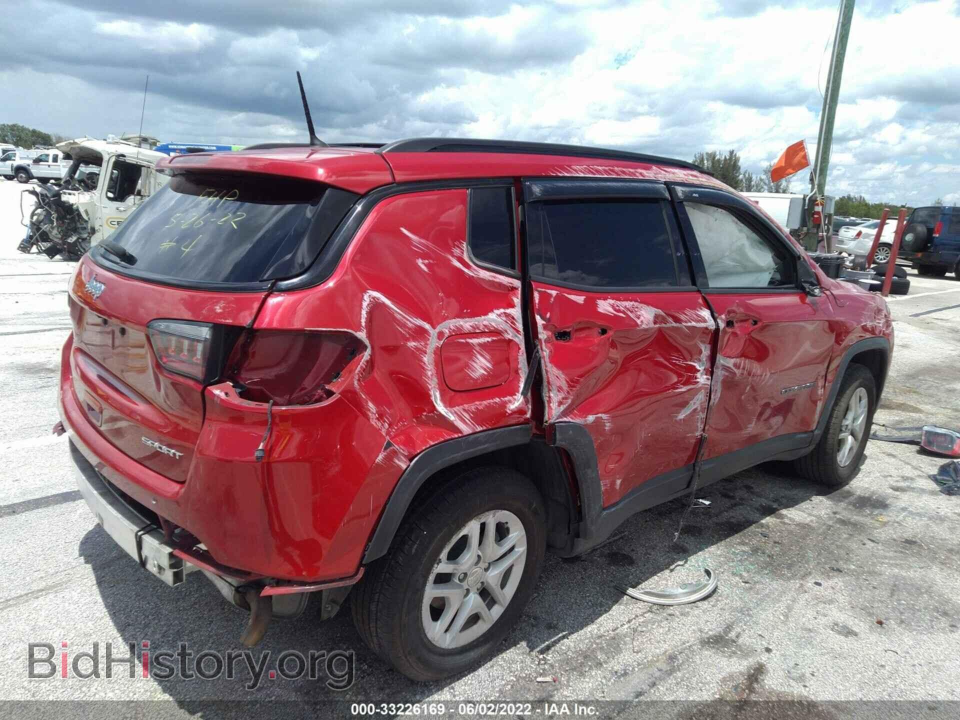 2018 JEEP COMPASS - VIN: 3C4NJCAB1JT122679 - Фото 4