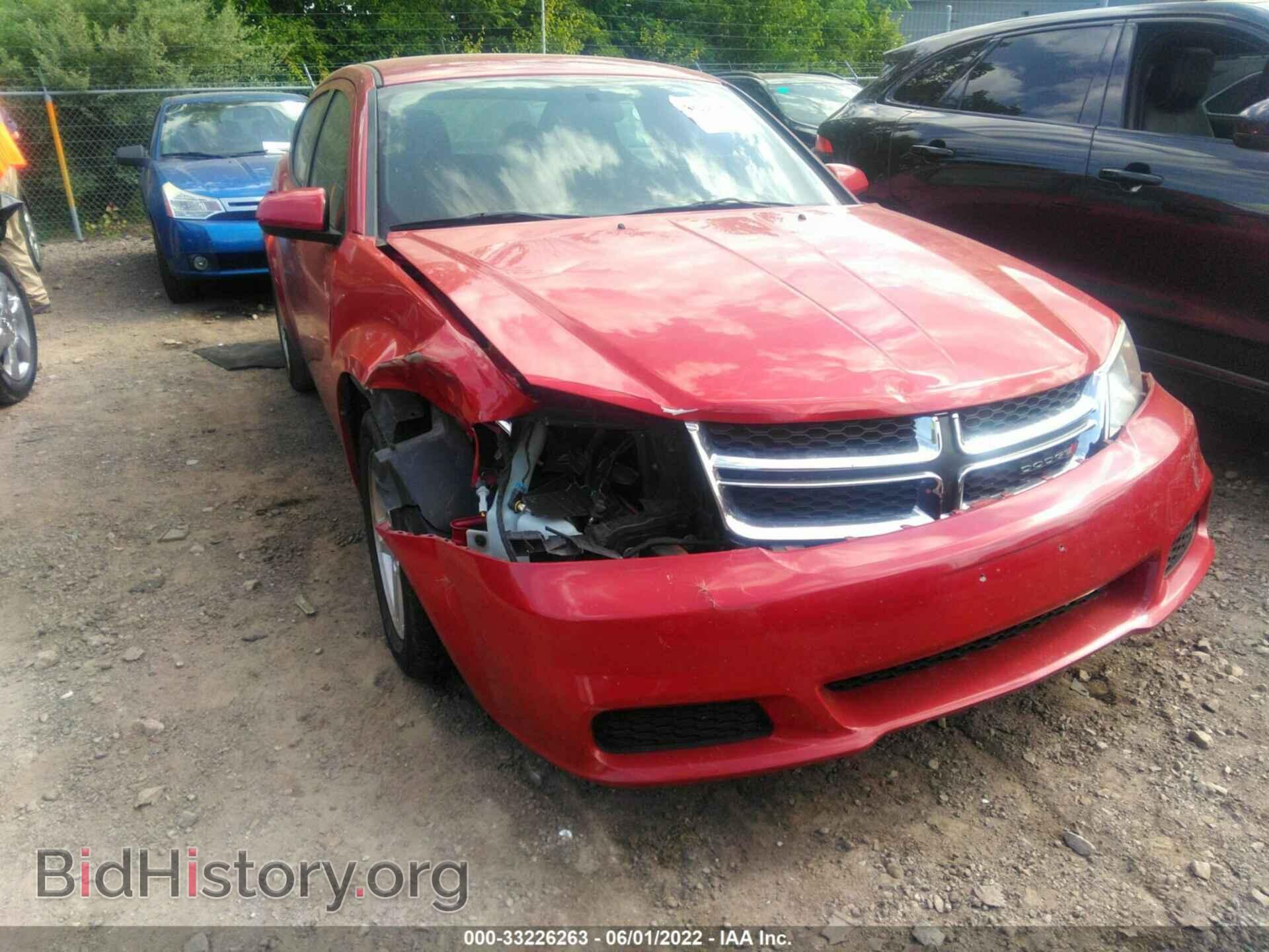 Photo 1C3CDZCB4CN193039 - DODGE AVENGER 2012