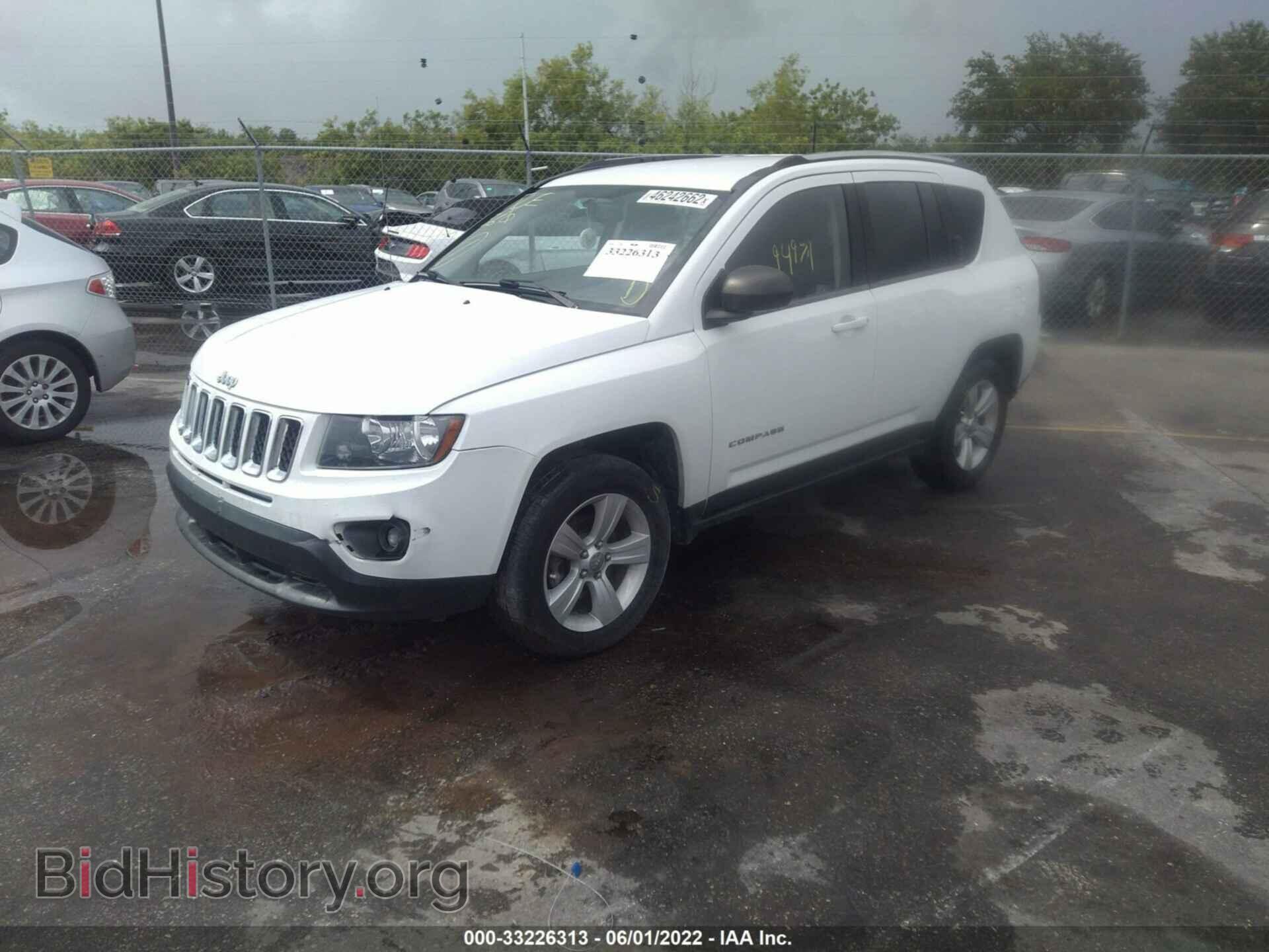 2014 JEEP COMPASS - VIN: 1C4NJDBB7ED621308 - Фото 2
