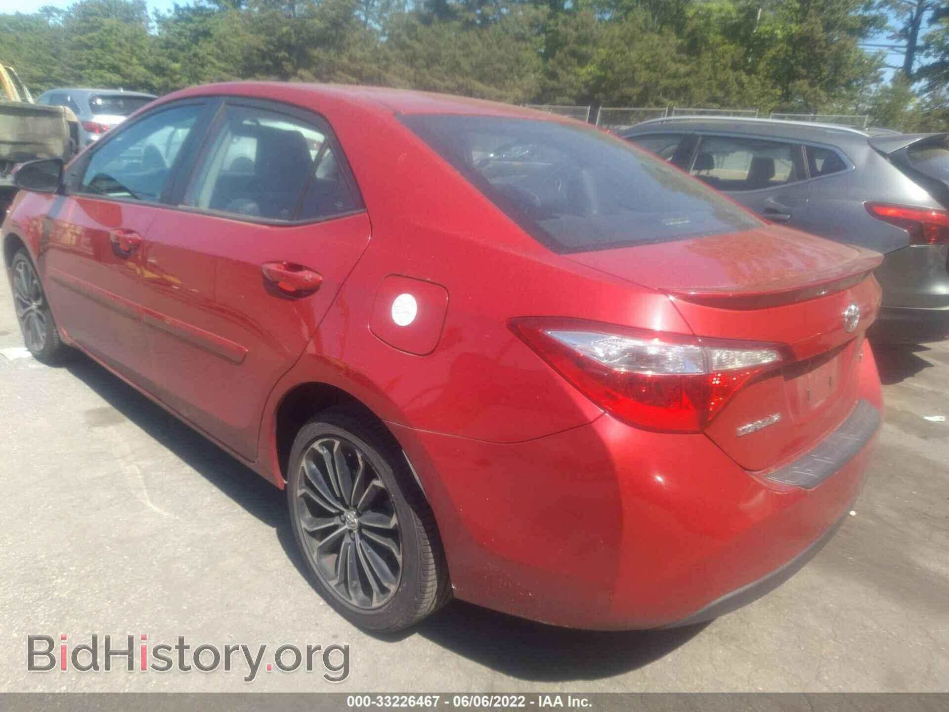 2014 TOYOTA COROLLA - VIN: 2T1BURHE6EC163637 - Фото 3