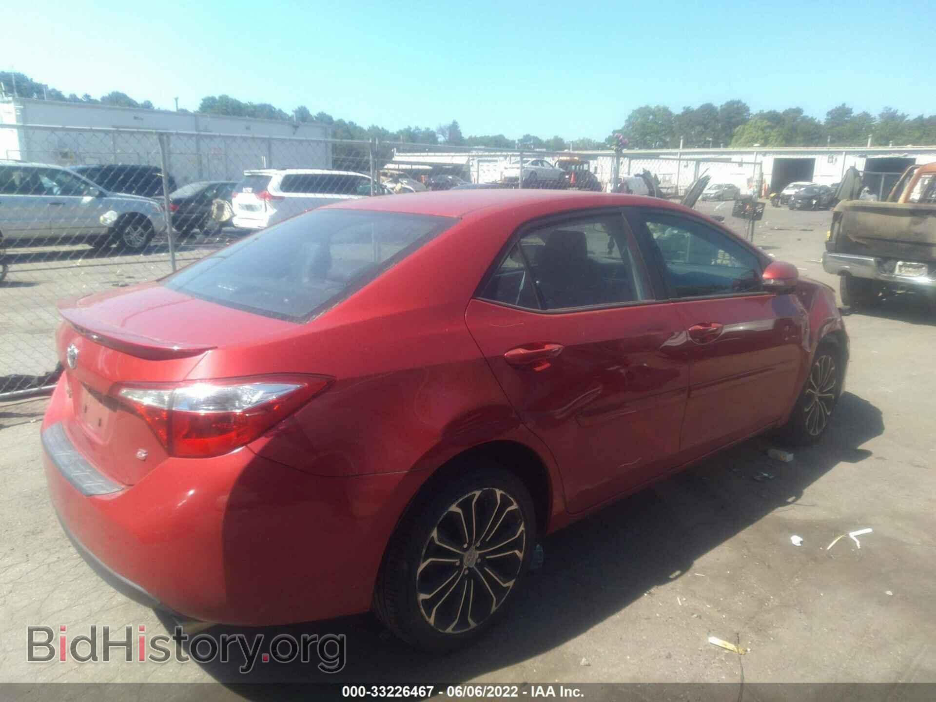 2014 TOYOTA COROLLA - VIN: 2T1BURHE6EC163637 - Фото 4
